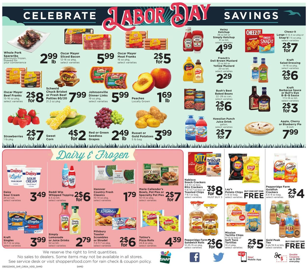 Shoppers Food & Pharmacy Weekly Ad Circular - valid 09/01-09/07/2022 (Page 4)