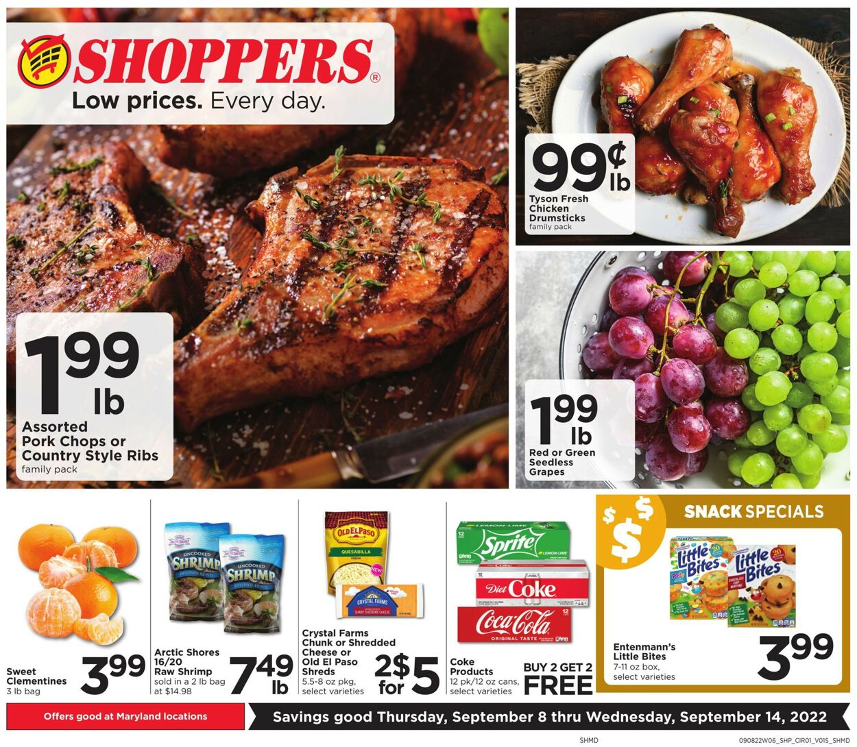 Shoppers Food & Pharmacy Weekly Ad Circular - valid 09/08-09/14/2022