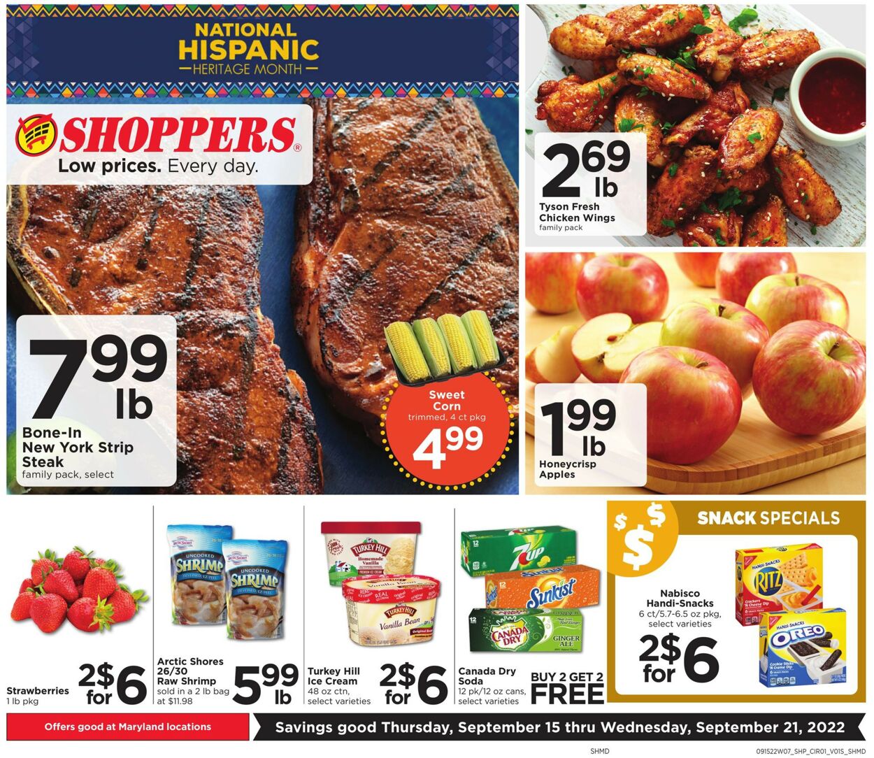Shoppers Food & Pharmacy Weekly Ad Circular - valid 09/15-09/21/2022