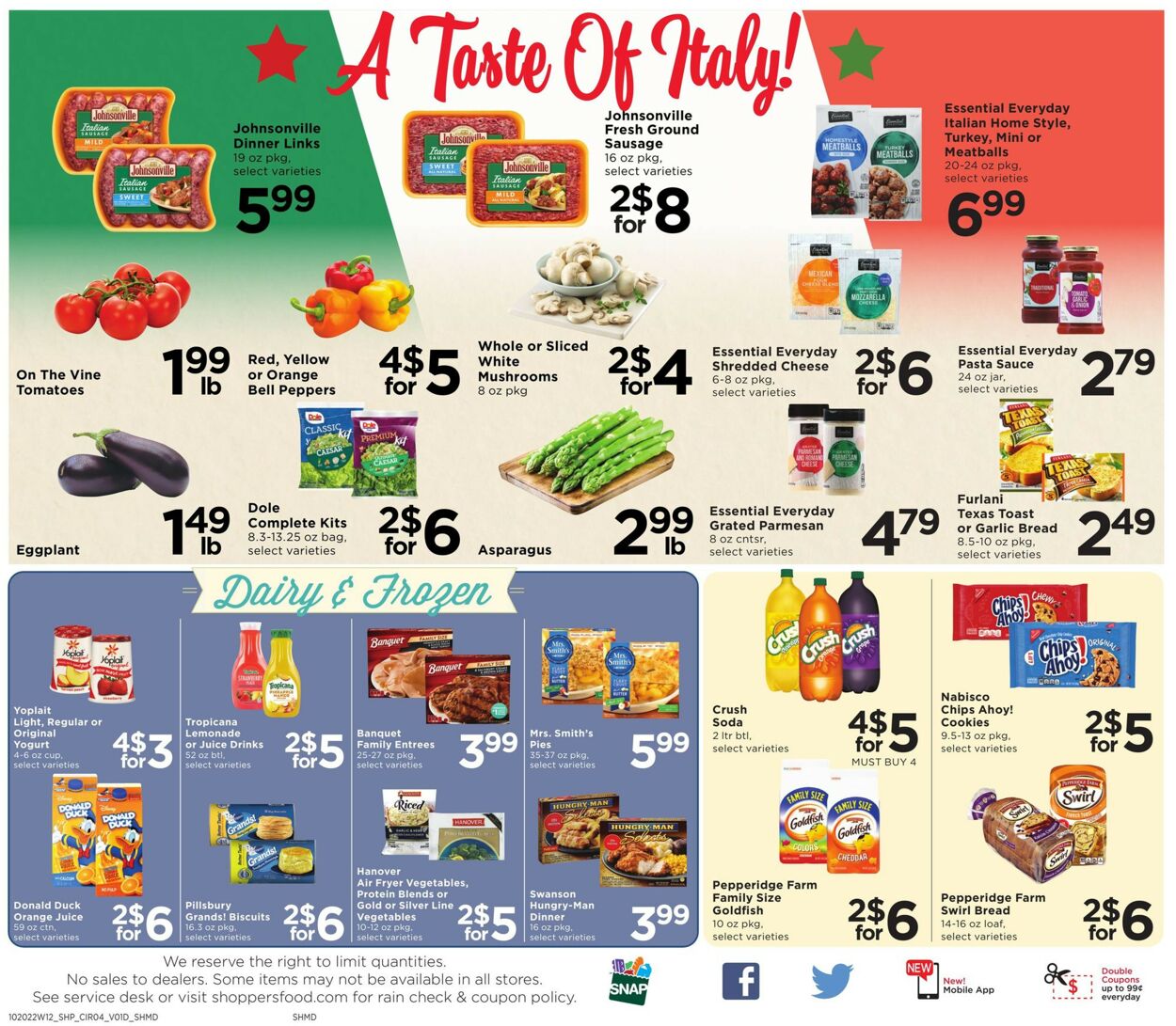 Shoppers Food & Pharmacy Weekly Ad Circular - valid 10/20-10/26/2022 (Page 4)