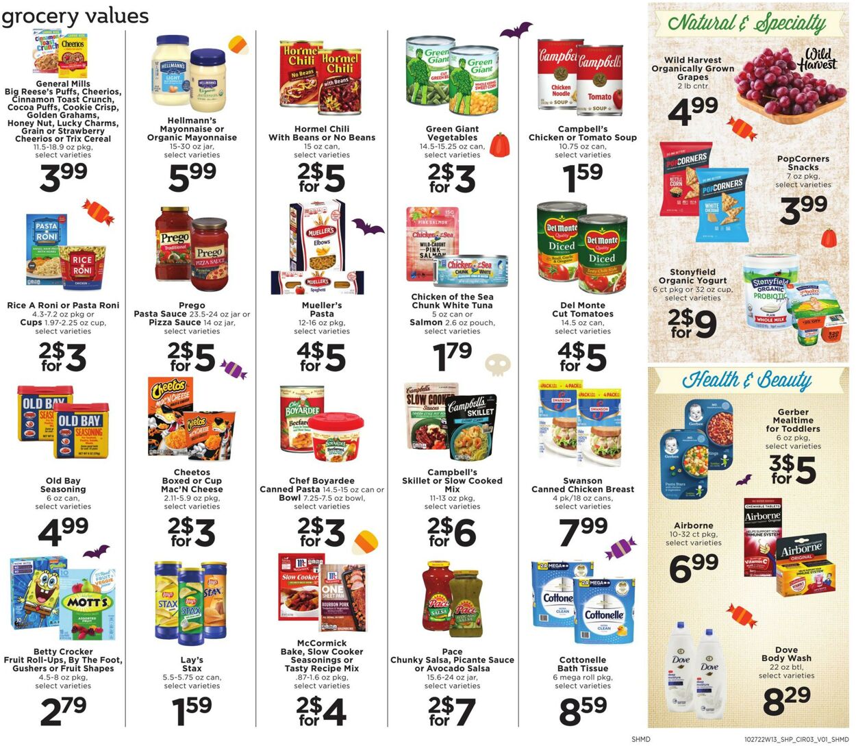 Shoppers Food & Pharmacy Weekly Ad Circular - valid 10/27-11/02/2022 (Page 3)