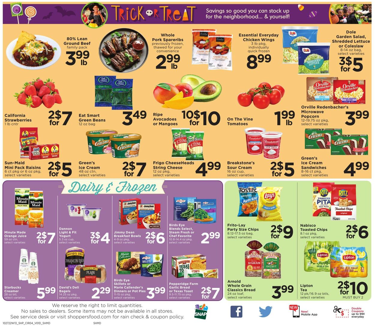 Shoppers Food & Pharmacy Weekly Ad Circular - valid 10/27-11/02/2022 (Page 4)