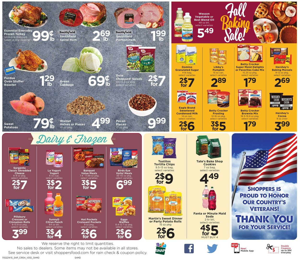 Shoppers Food & Pharmacy Weekly Ad Circular - valid 11/10-11/16/2022 (Page 4)