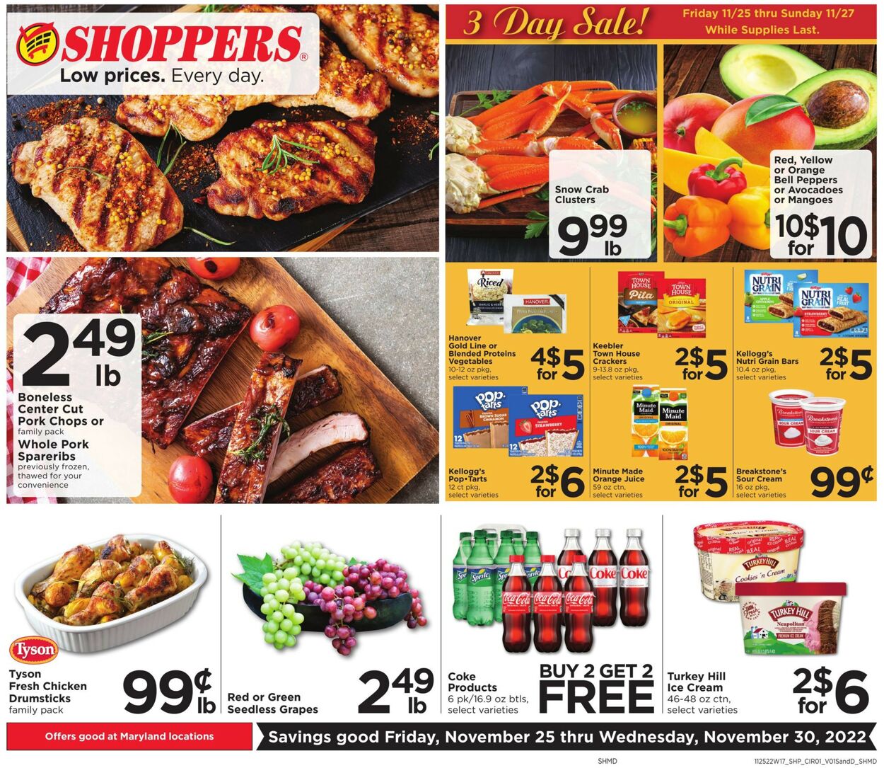 Shoppers Food & Pharmacy Weekly Ad Circular - valid 11/25-11/30/2022