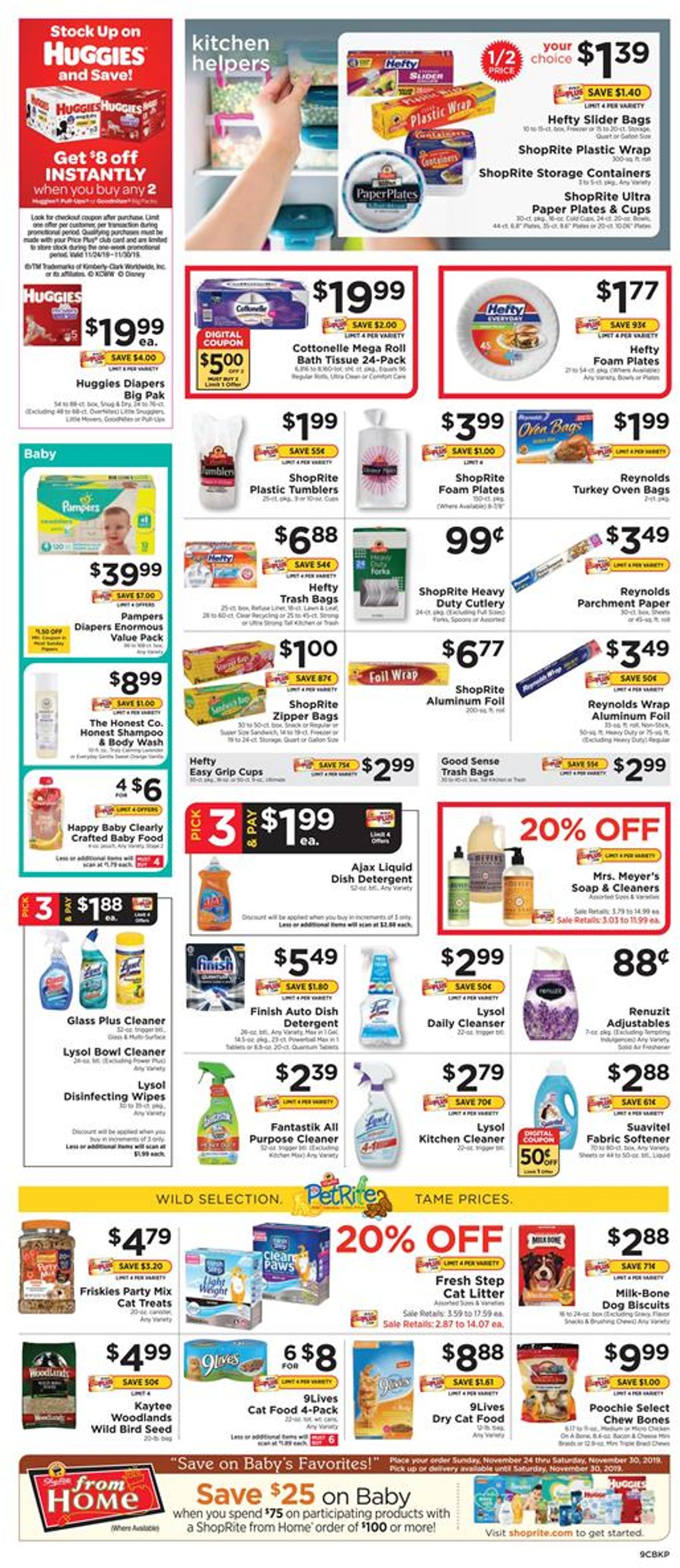 ShopRite Weekly Ad Circular - valid 11/24-11/30/2019 (Page 9)