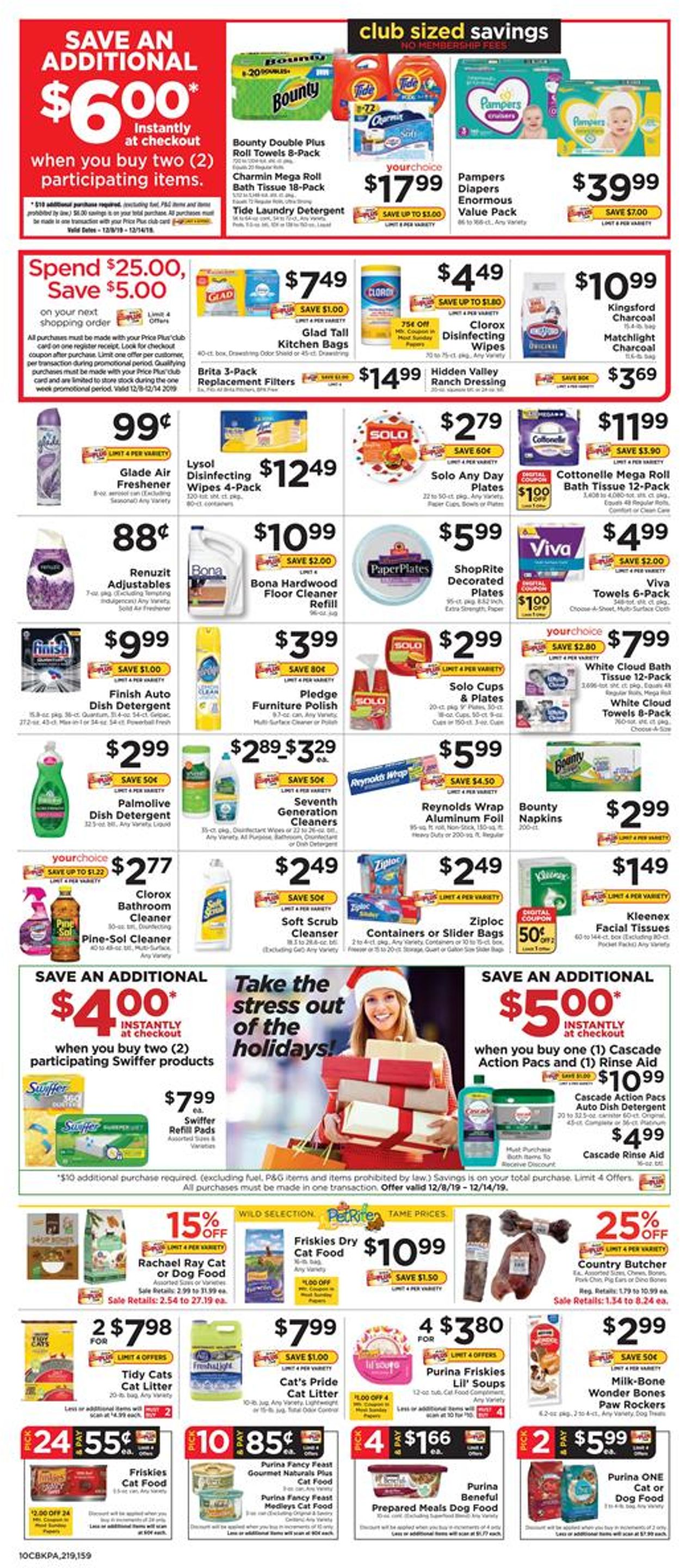 ShopRite - Holiday Ad 2019 Weekly Ad Circular - valid 12/08-12/14/2019 (Page 10)