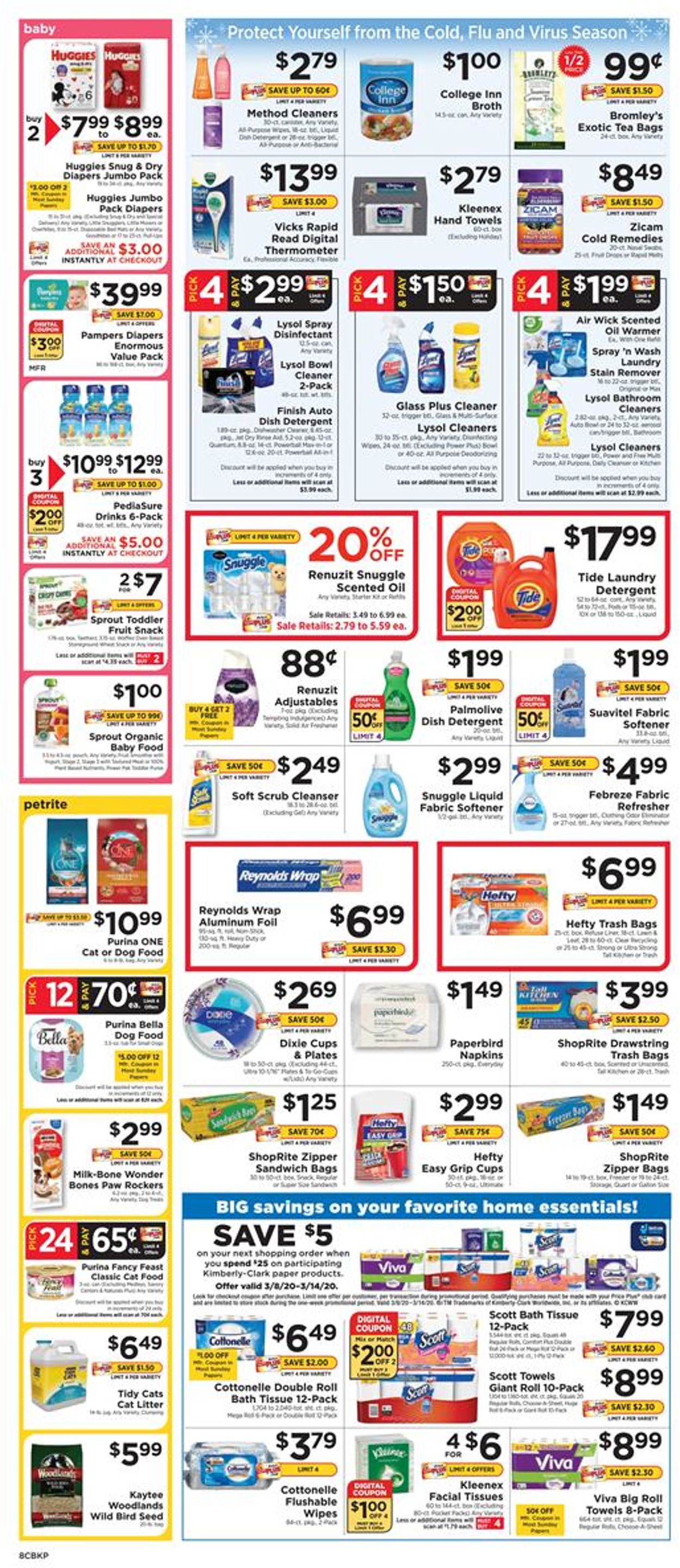 ShopRite Weekly Ad Circular - valid 03/08-03/14/2020 (Page 8)
