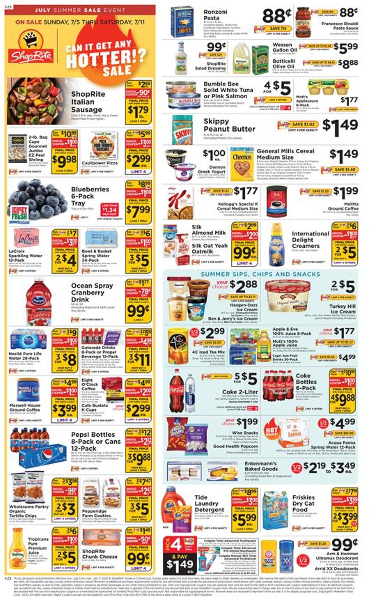 ShopRite Weekly Ad Circular - valid 07/07-07/11/2020