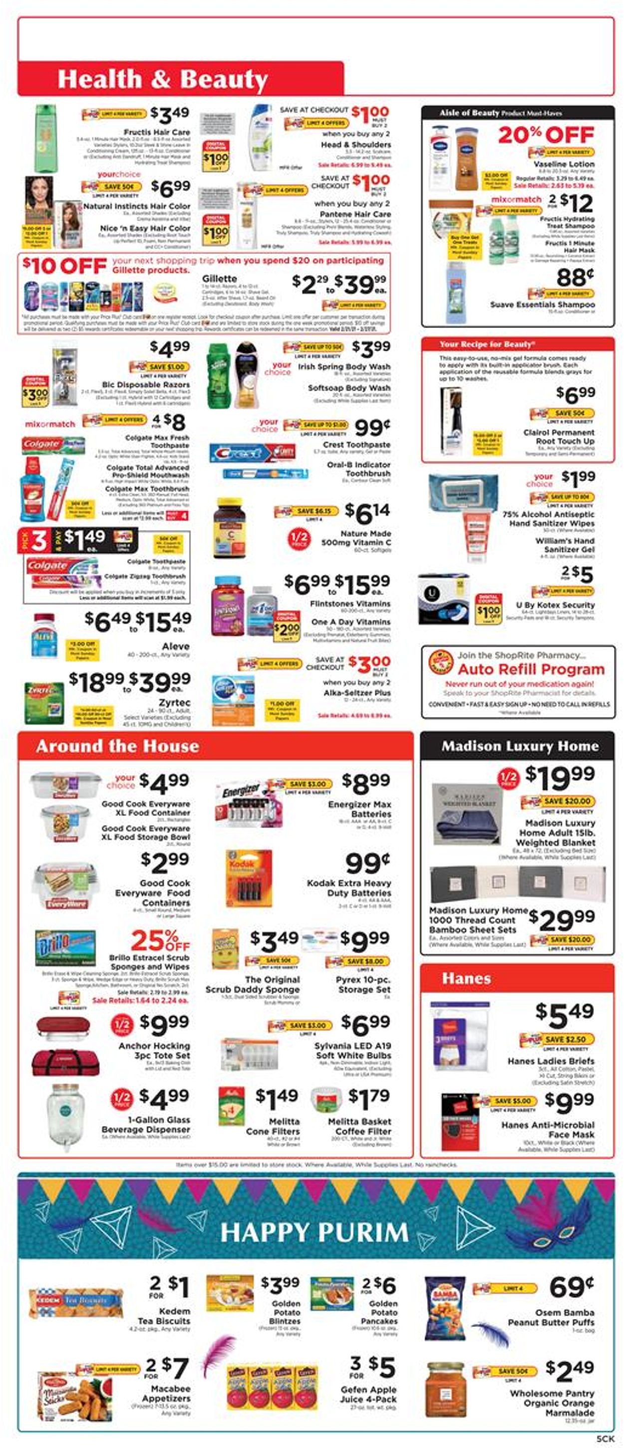 ShopRite Weekly Ad Circular - valid 02/21-02/27/2021 (Page 5)