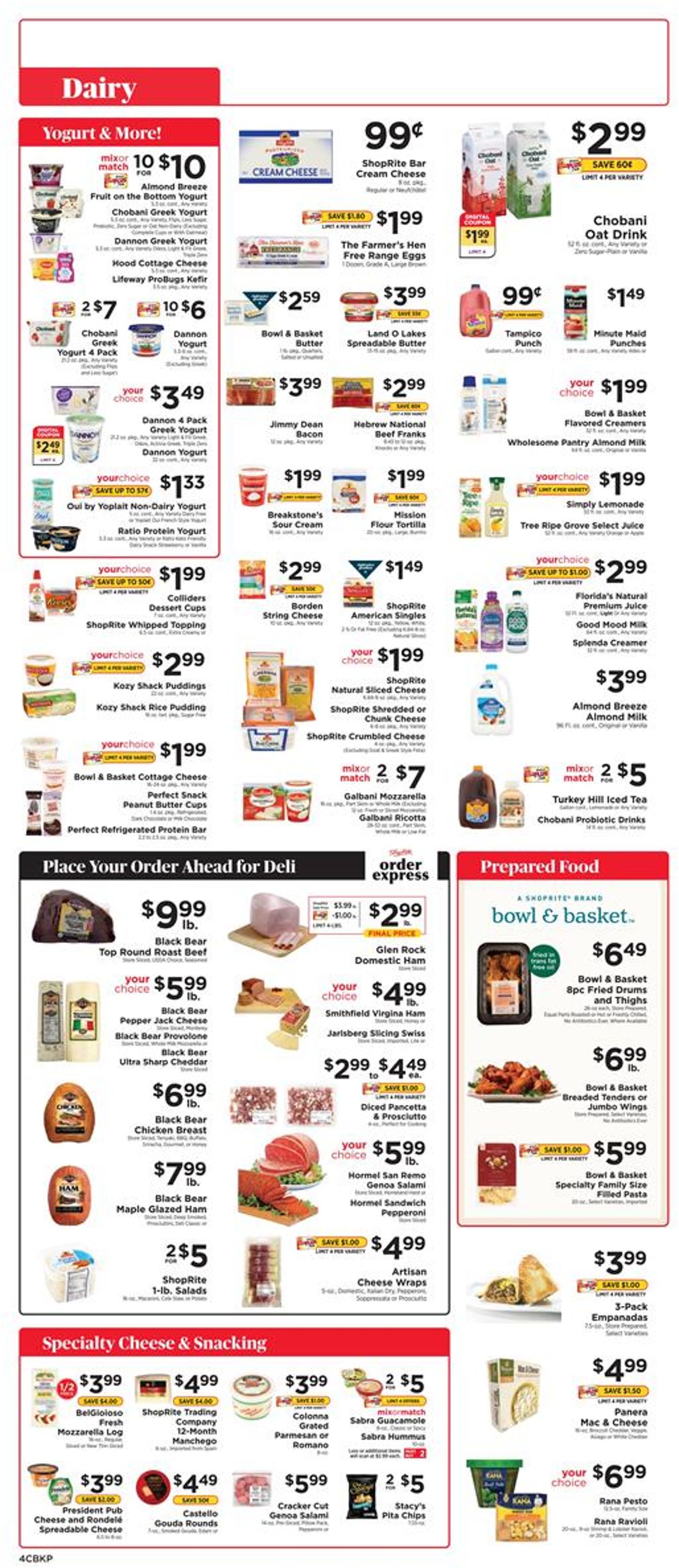 ShopRite Weekly Ad Circular - valid 07/18-07/24/2021 (Page 4)