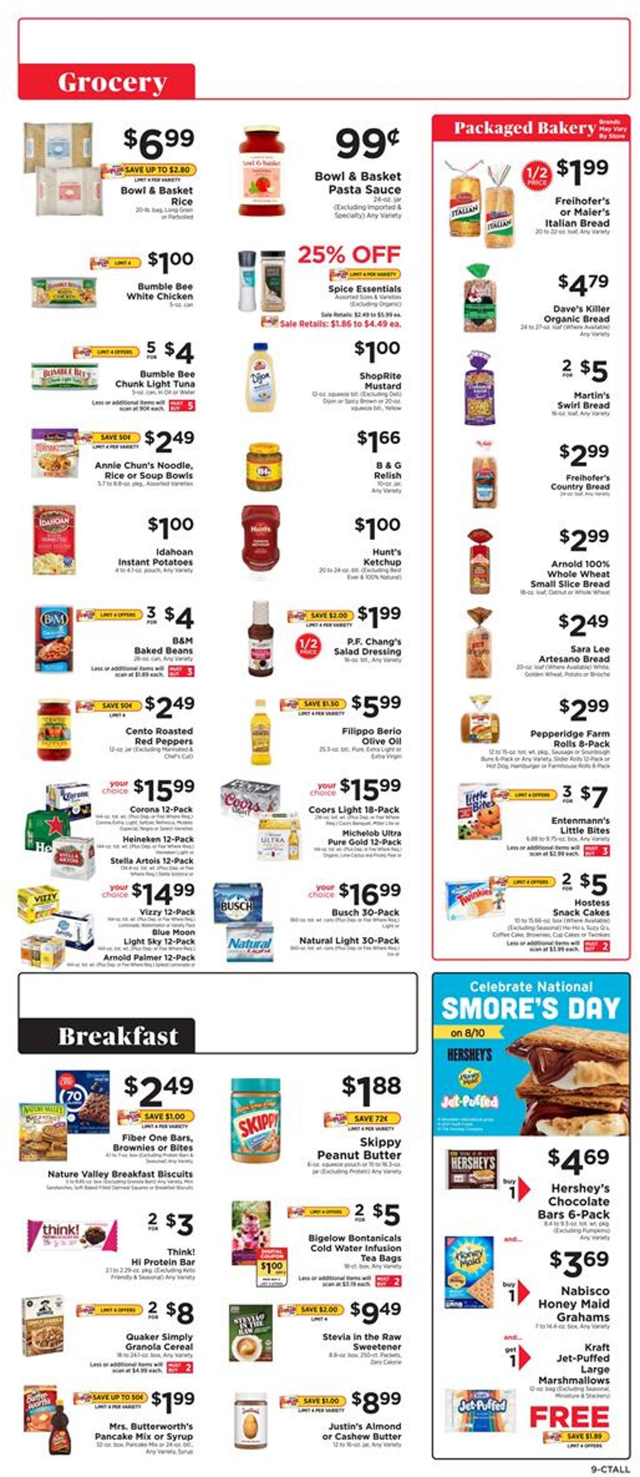 ShopRite Weekly Ad Circular - valid 08/08-08/14/2021 (Page 9)