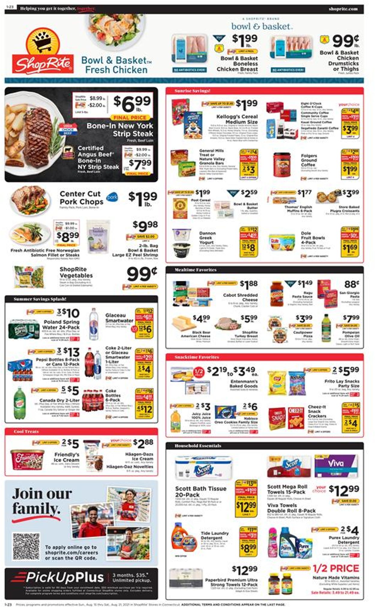 ShopRite Weekly Ad Circular - valid 08/15-08/21/2021