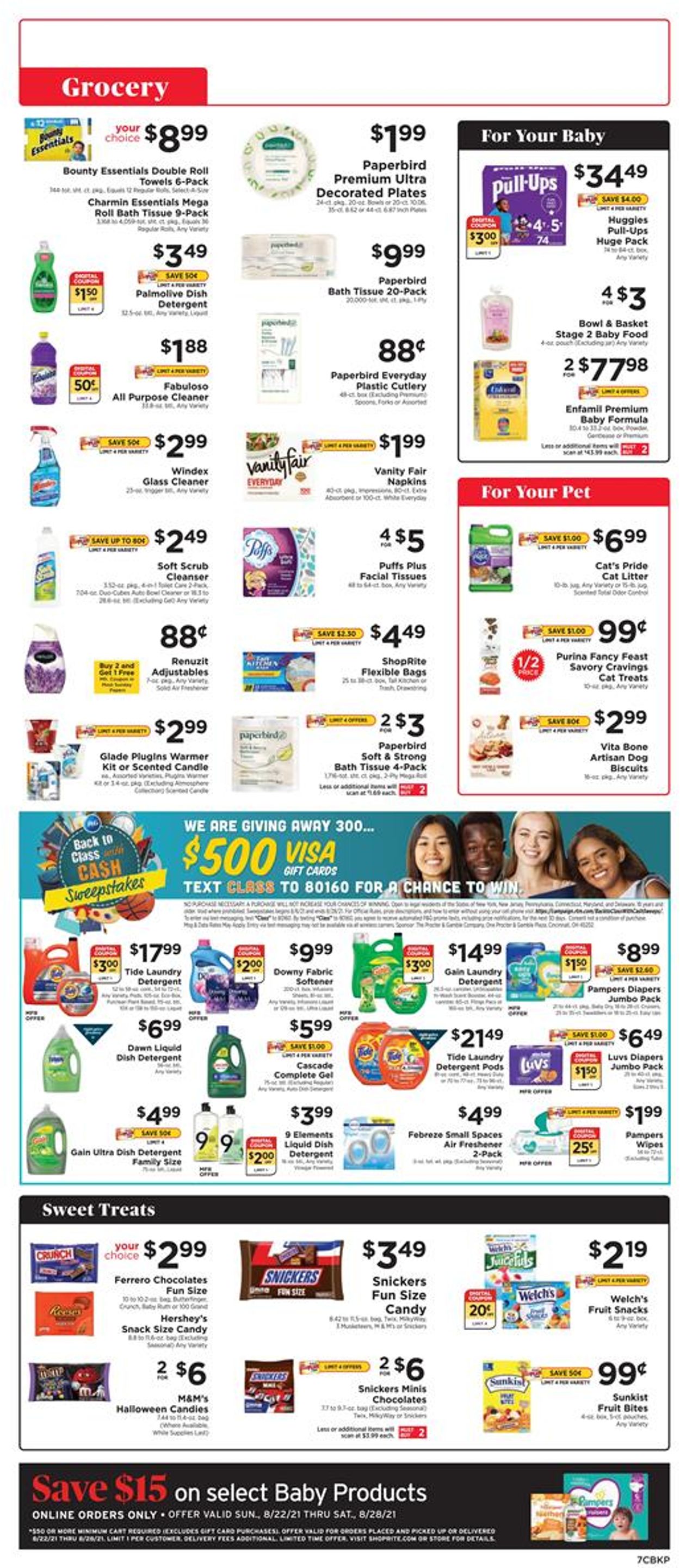 ShopRite Weekly Ad Circular - valid 08/22-08/28/2021 (Page 7)