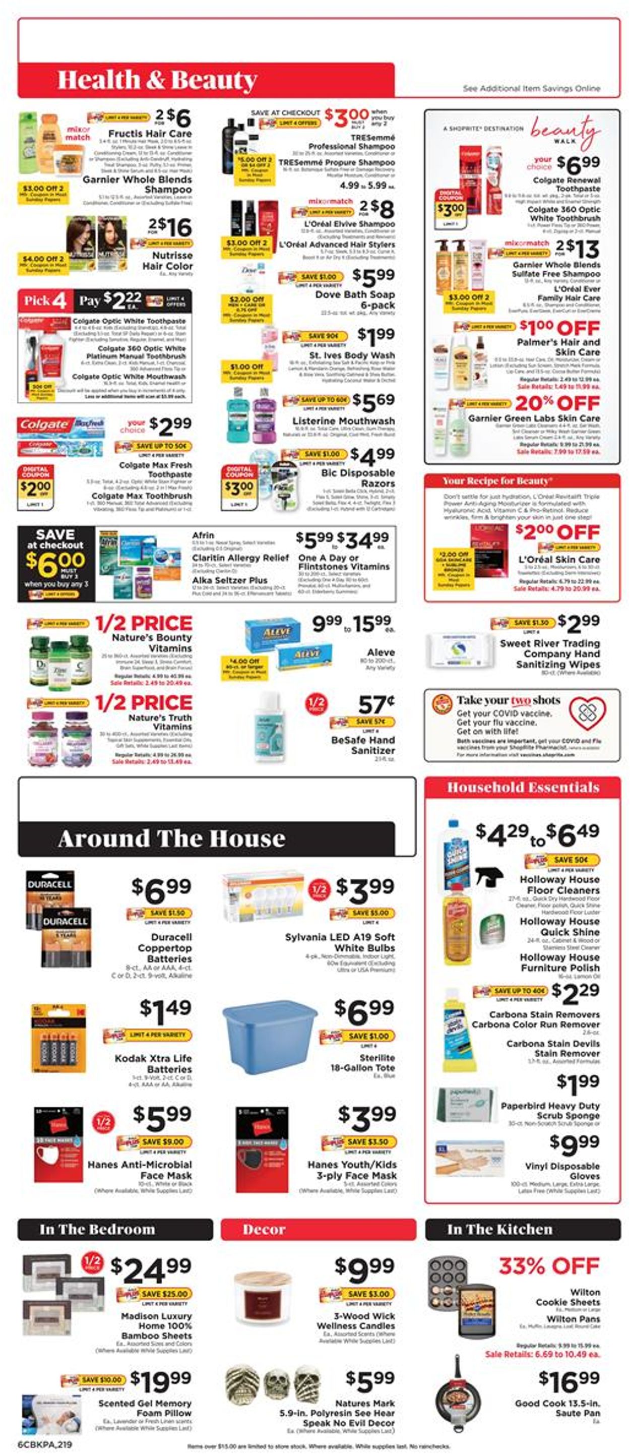 ShopRite Weekly Ad Circular - valid 09/12-09/18/2021 (Page 6)