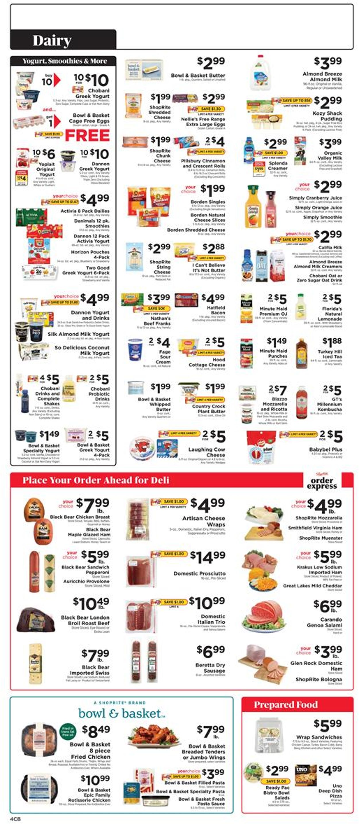 ShopRite Weekly Ad Circular - valid 09/26-10/02/2021 (Page 4)
