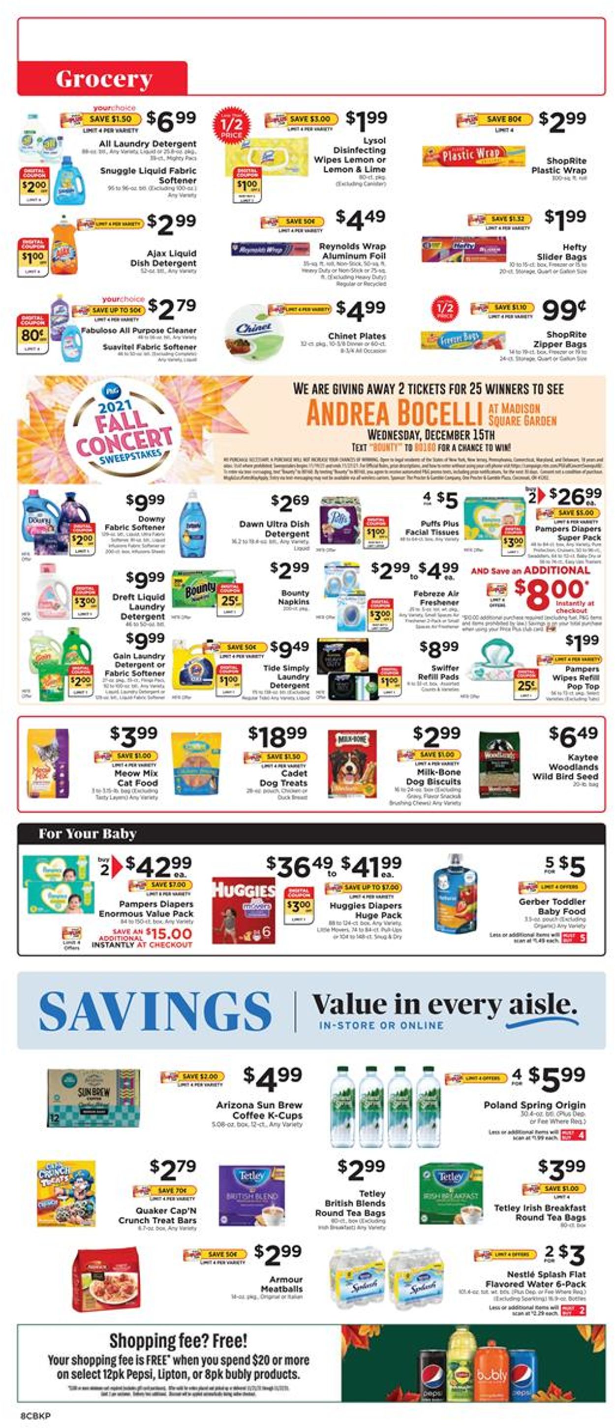 ShopRite THANKSGIVING 2021 Weekly Ad Circular - valid 11/21-11/27/2021 (Page 8)
