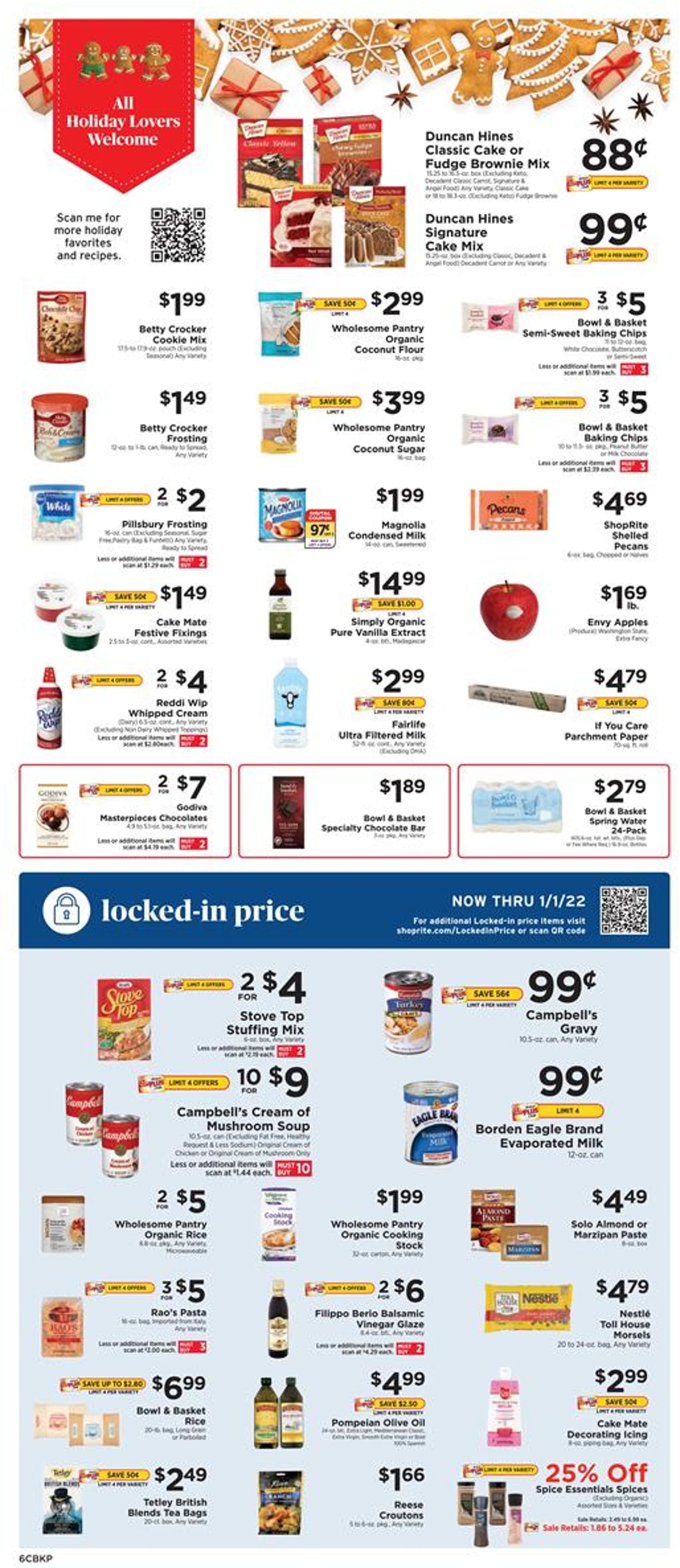 ShopRite Weekly Ad Circular - valid 11/28-12/04/2021 (Page 6)