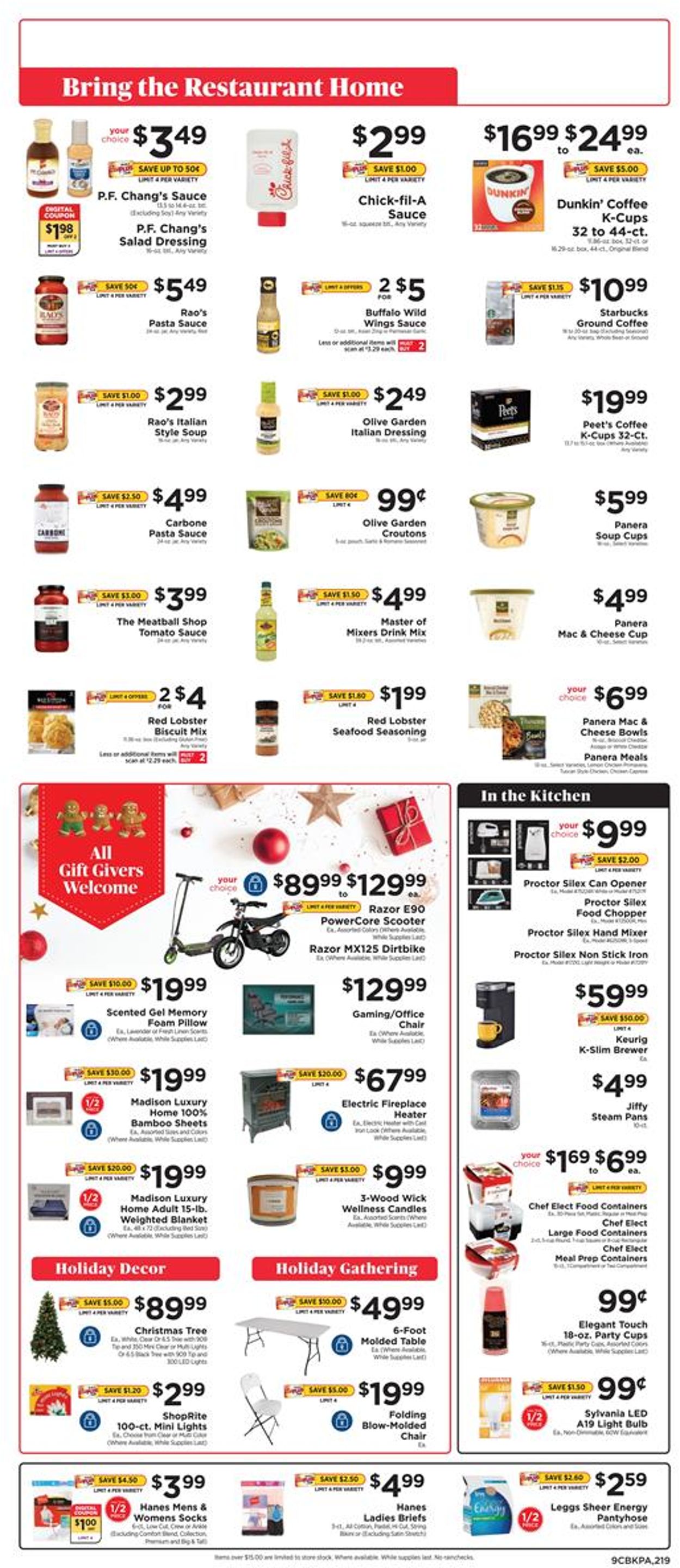 ShopRite HOLIDAY 2021 Weekly Ad Circular - valid 12/05-12/11/2021 (Page 9)