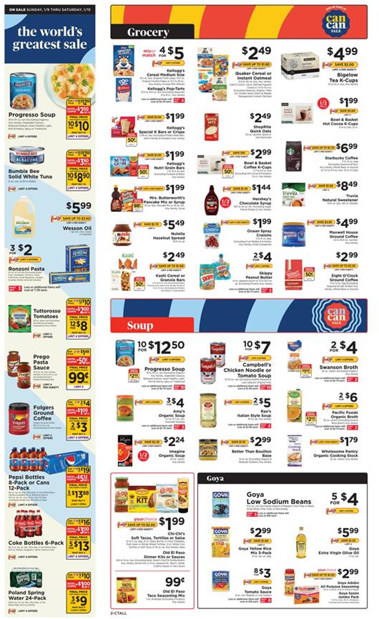 ShopRite Weekly Ad Circular - valid 01/09-01/15/2022 (Page 2)