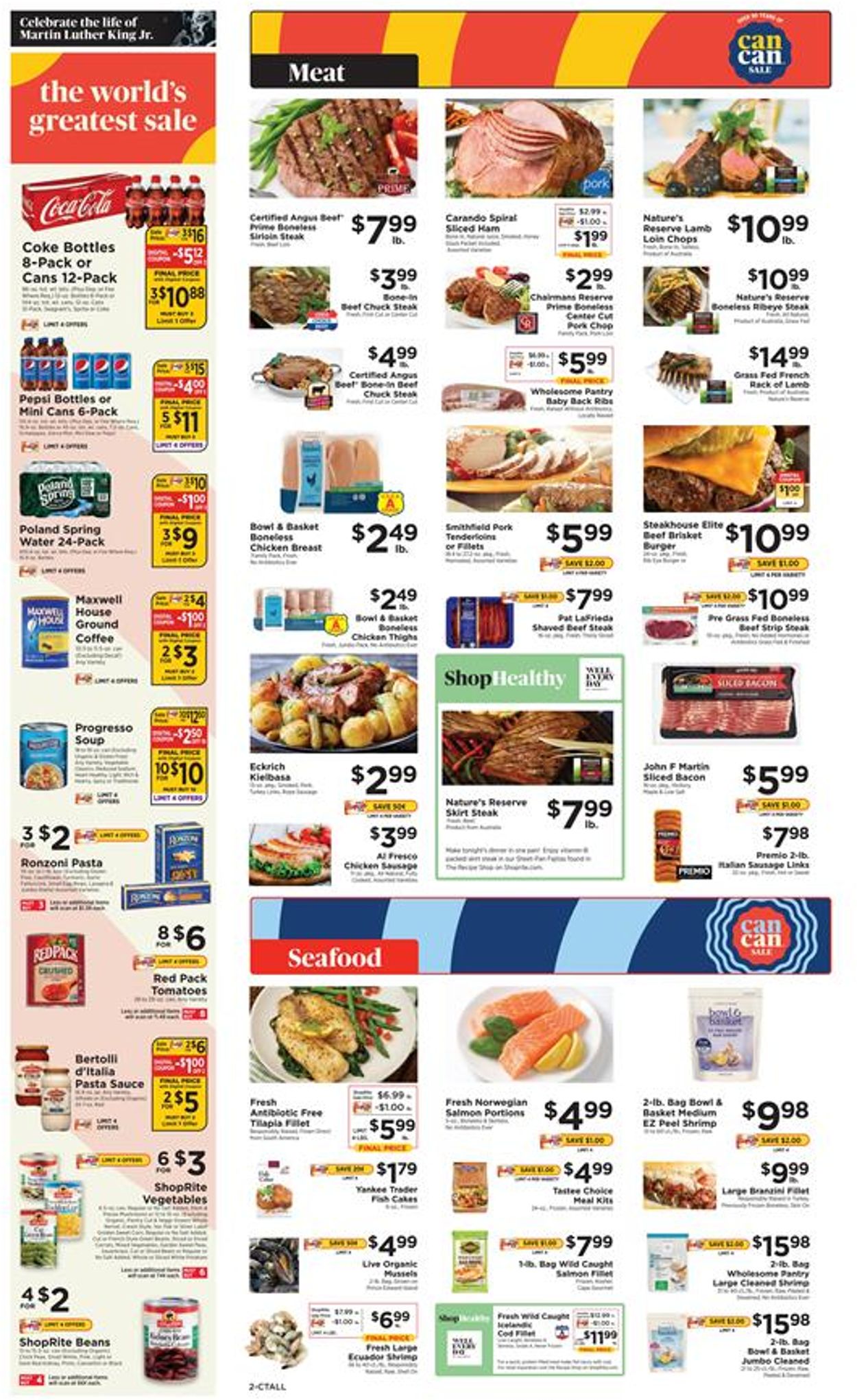 ShopRite Weekly Ad Circular - valid 01/16-01/22/2022 (Page 2)