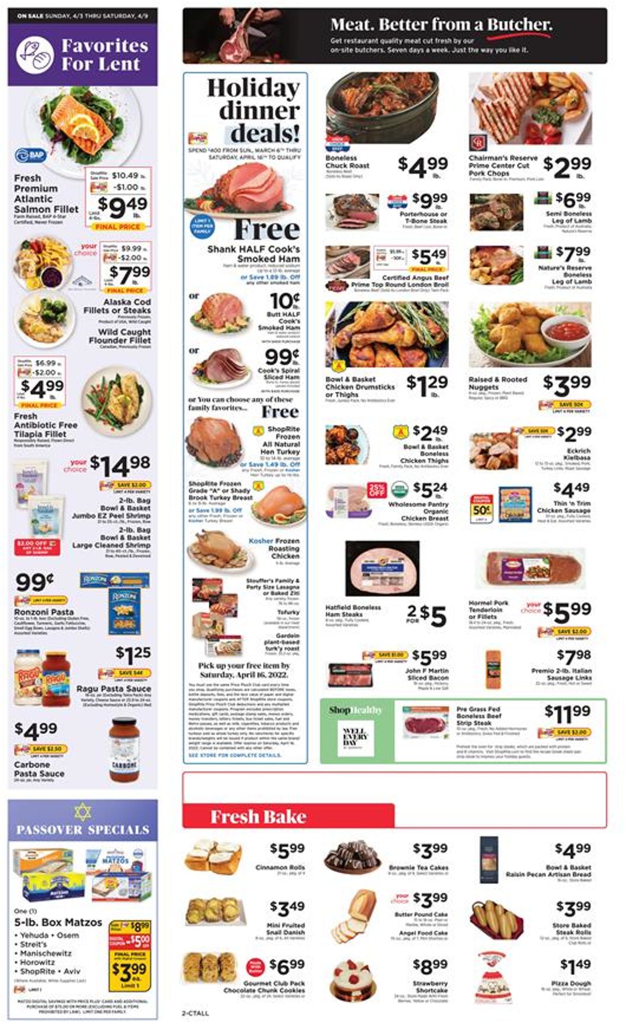 ShopRite Weekly Ad Circular - valid 04/03-04/09/2022 (Page 2)