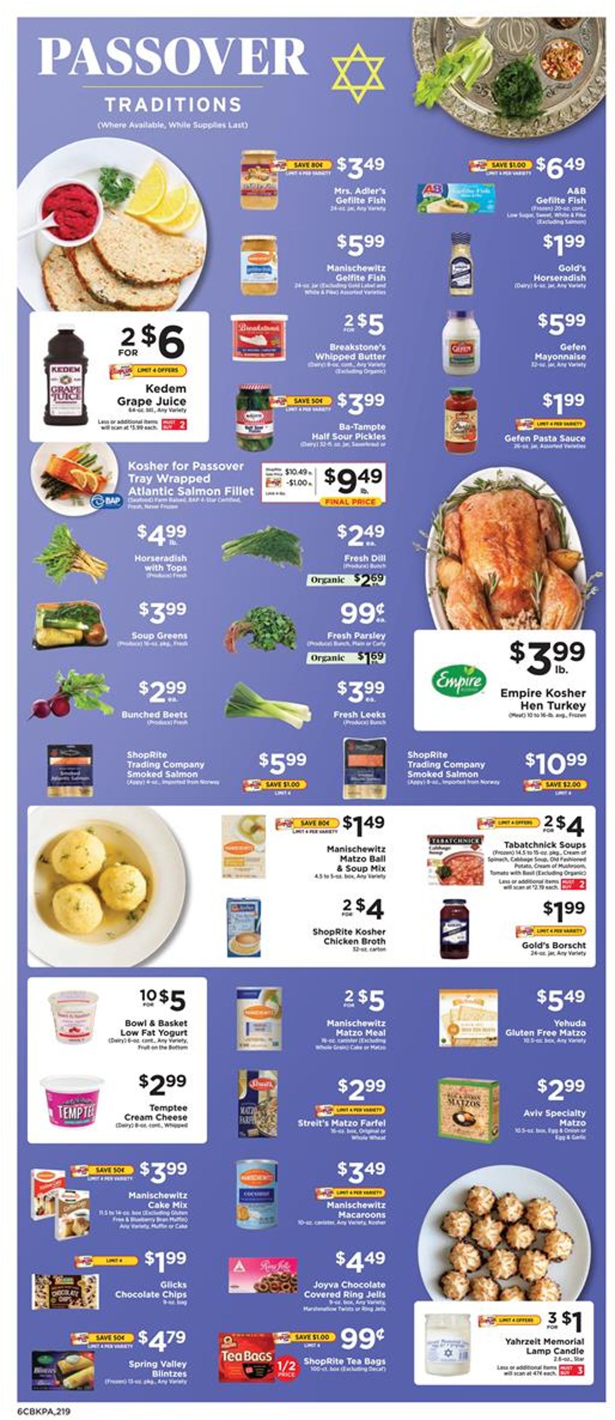 ShopRite Weekly Ad Circular - valid 04/03-04/09/2022 (Page 6)