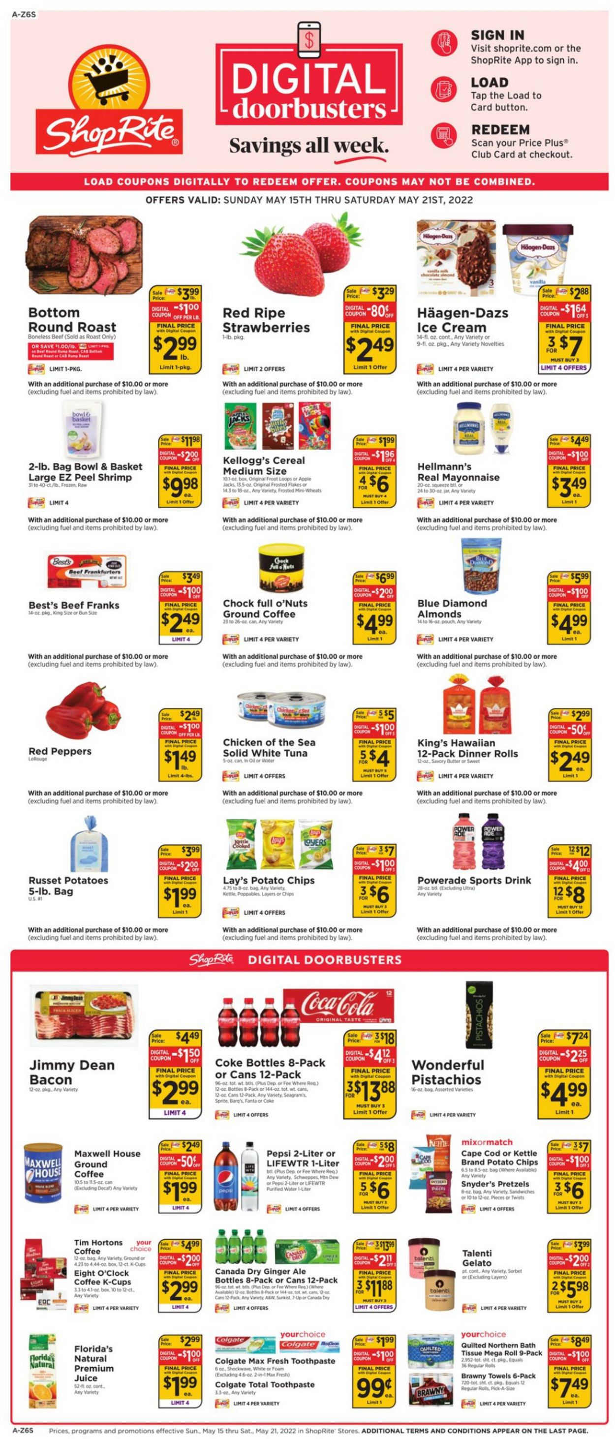 ShopRite Weekly Ad Circular - valid 05/15-05/21/2022
