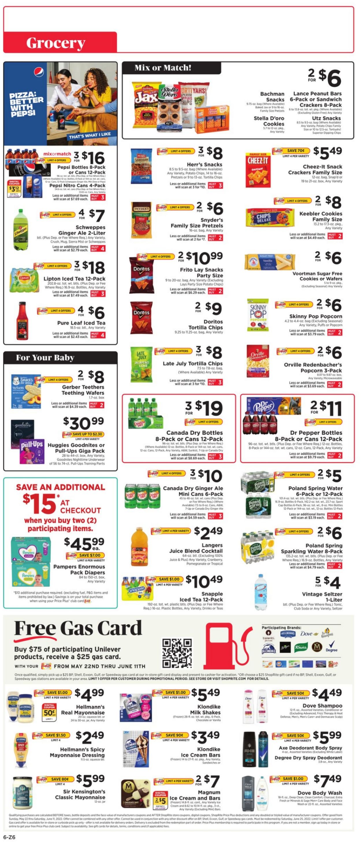 ShopRite Weekly Ad Circular - valid 06/06-06/12/2022 (Page 6)