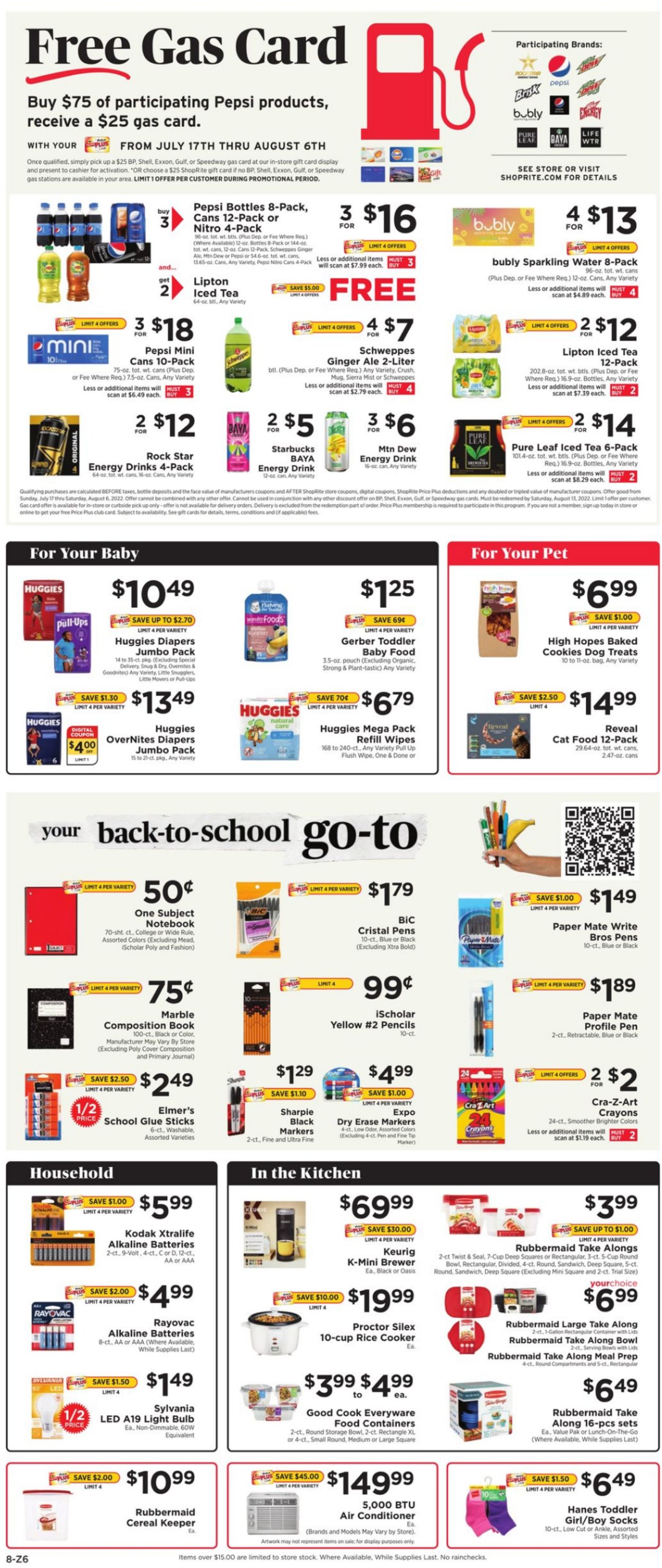 ShopRite Weekly Ad Circular - valid 07/17-07/23/2022 (Page 8)