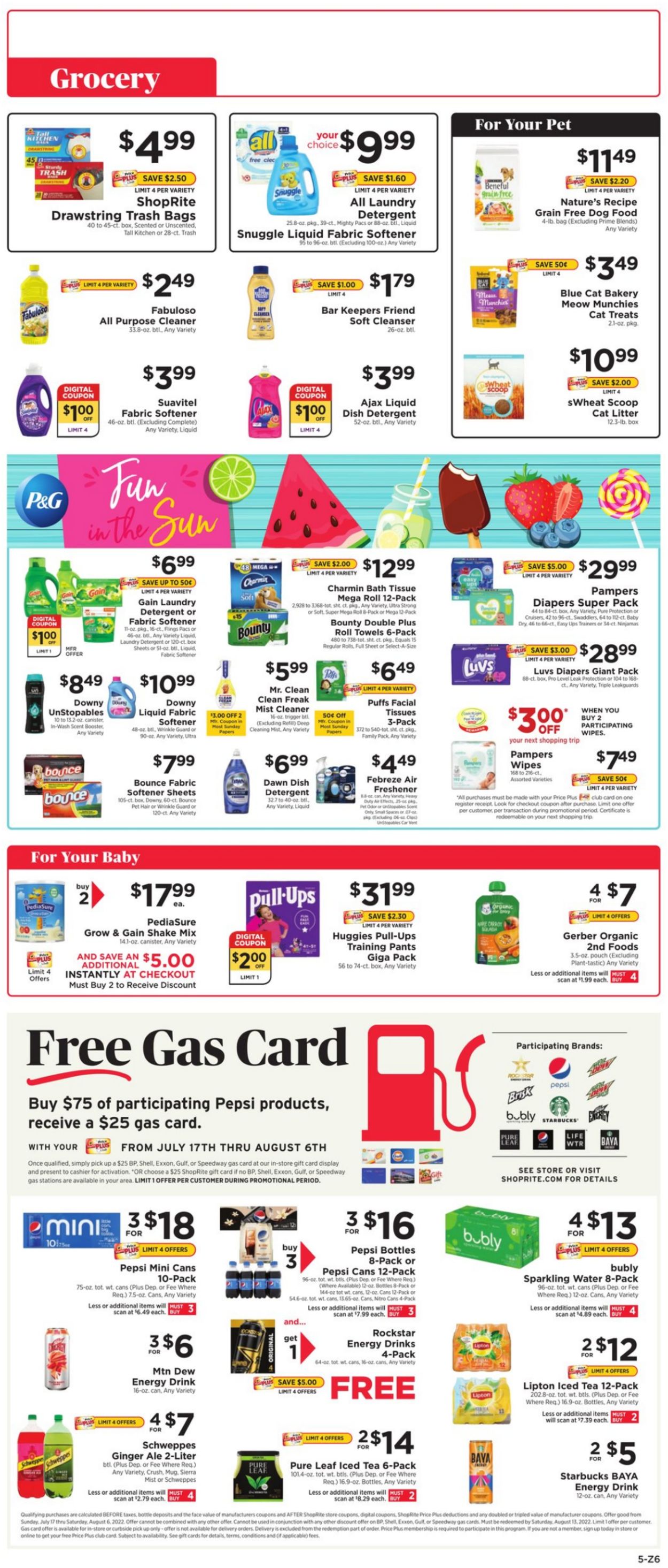 ShopRite Weekly Ad Circular - valid 07/31-08/06/2022 (Page 5)