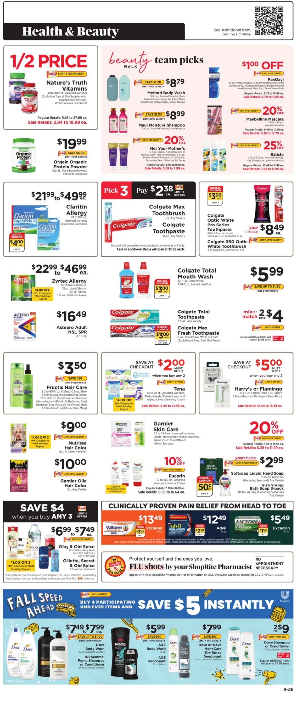 ShopRite Weekly Ad Circular - valid 08/28-09/03/2022 (Page 9)