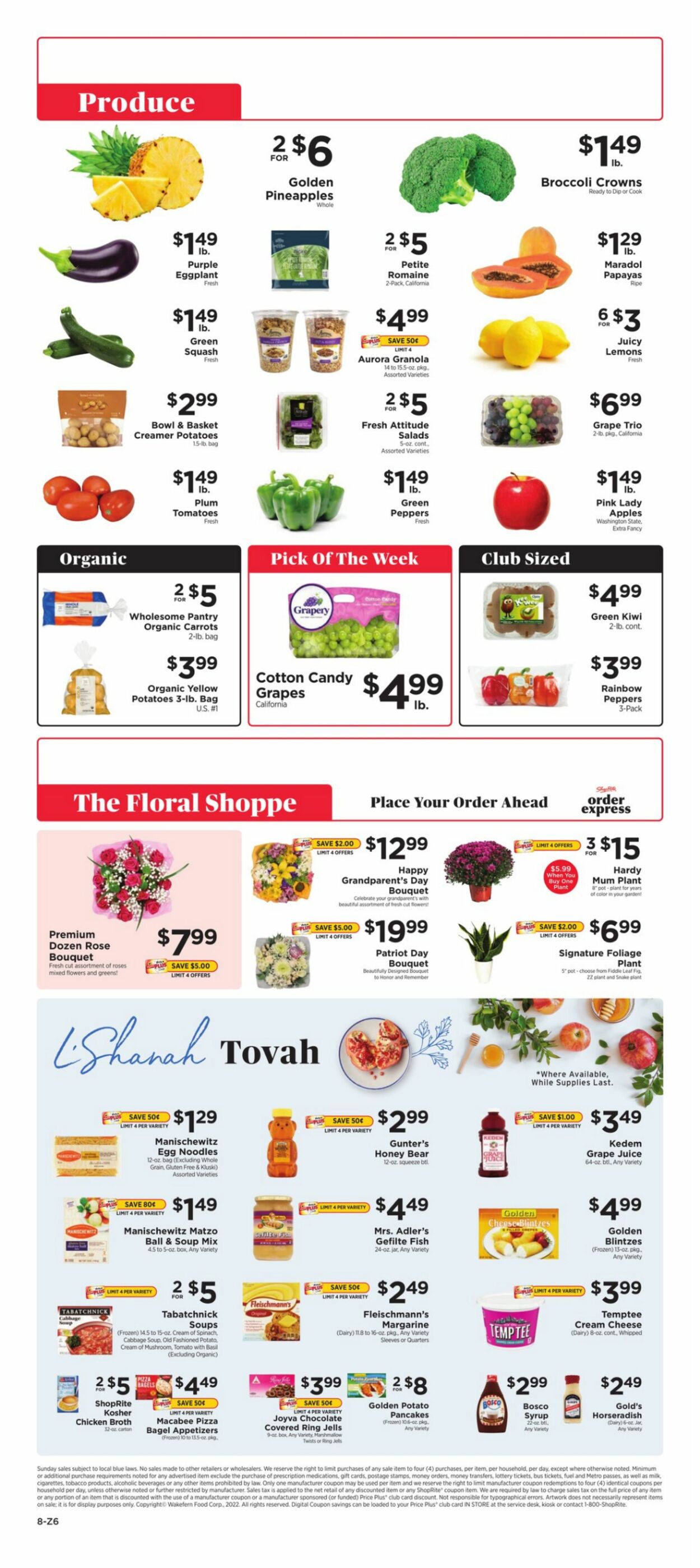 ShopRite Weekly Ad Circular - valid 09/04-09/10/2022 (Page 10)