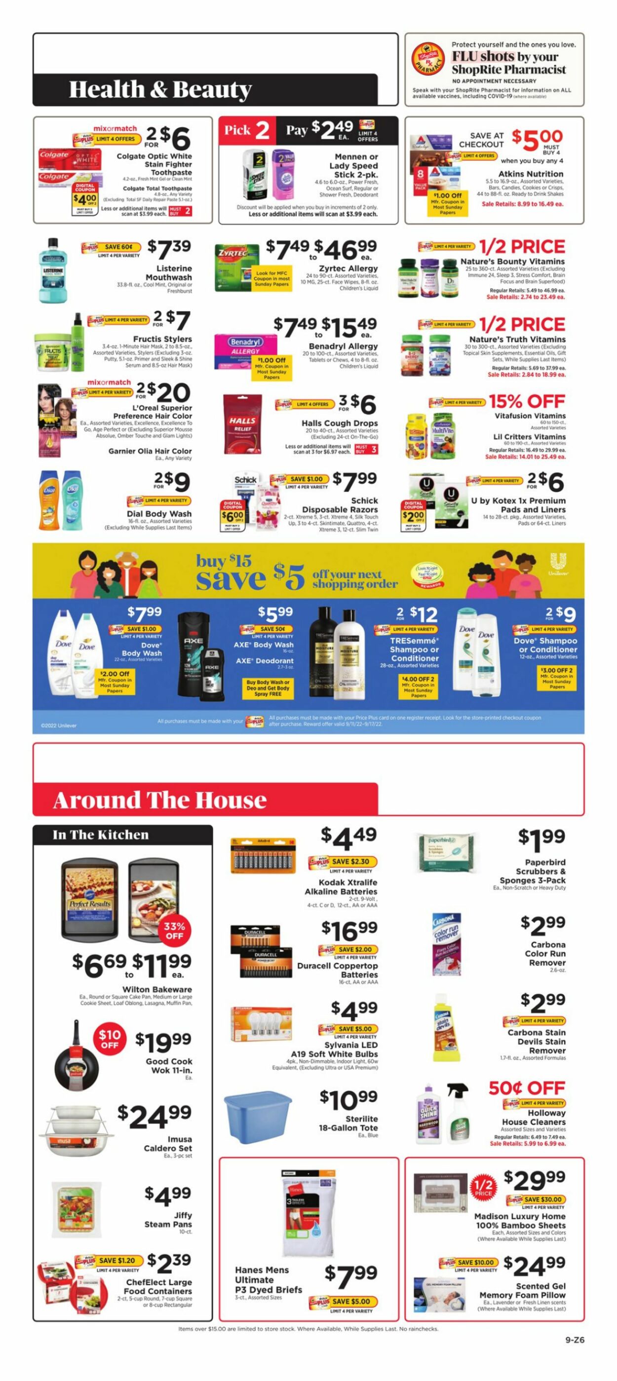 ShopRite Weekly Ad Circular - valid 09/11-09/17/2022 (Page 9)