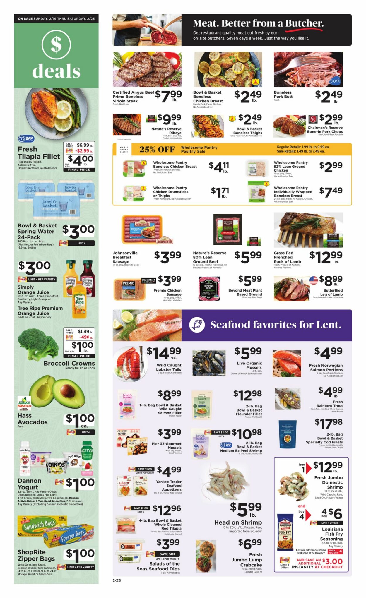 ShopRite Weekly Ad Circular - valid 02/19-02/25/2023 (Page 2)