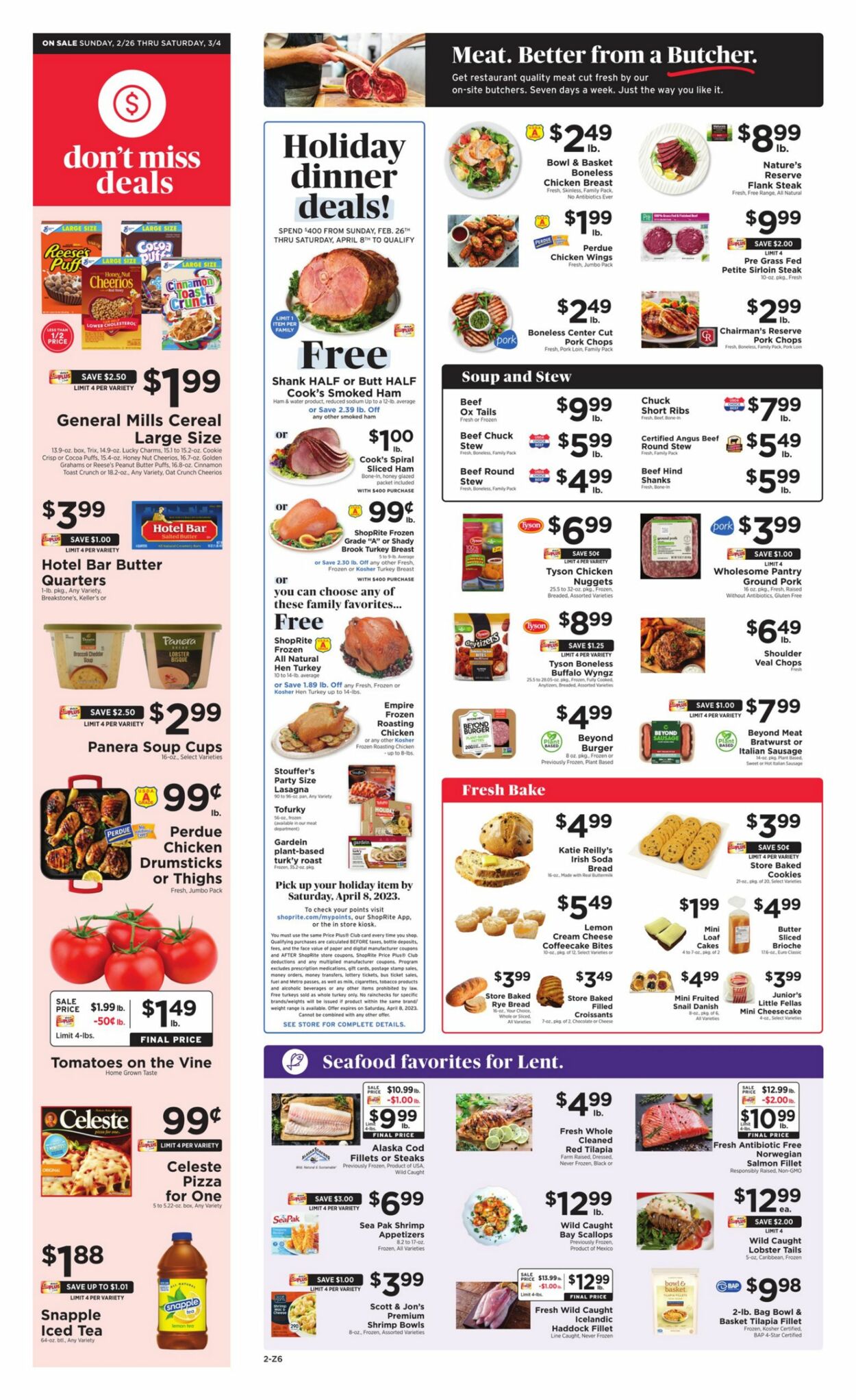 ShopRite Weekly Ad Circular - valid 02/26-03/04/2023 (Page 2)