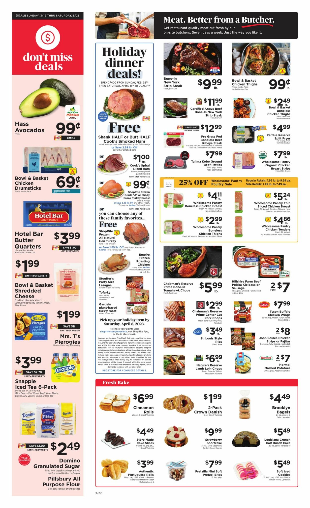 ShopRite Weekly Ad Circular - valid 03/19-03/25/2023 (Page 2)