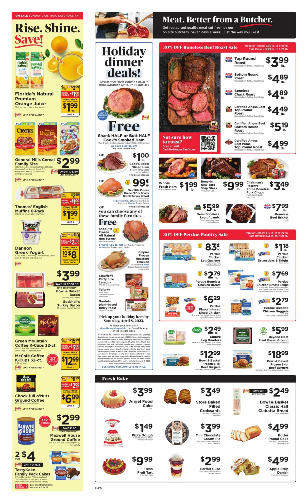 ShopRite Weekly Ad Circular - valid 03/26-04/01/2023 (Page 2)