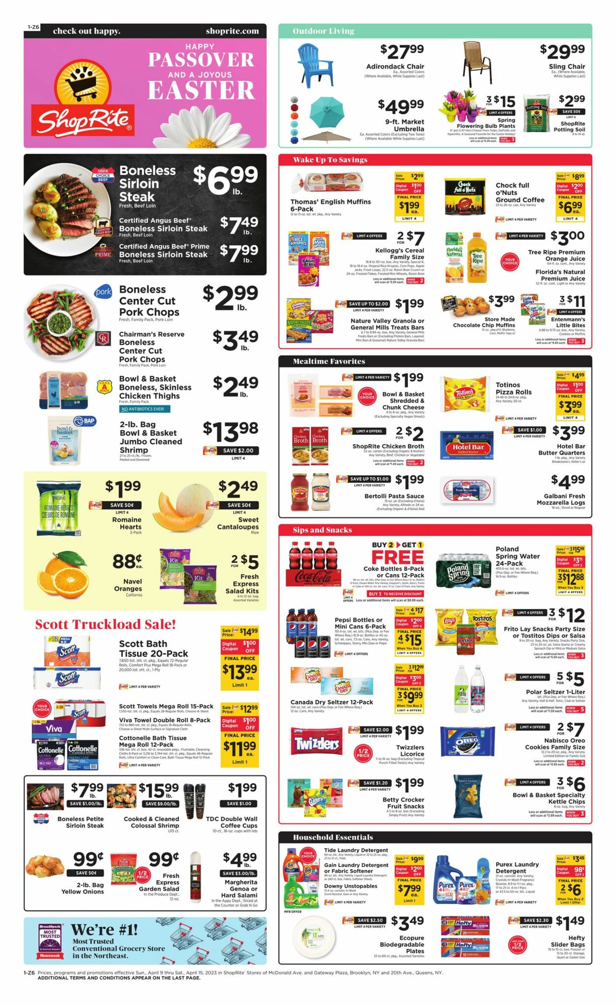 ShopRite Weekly Ad Circular - valid 04/09-04/15/2023