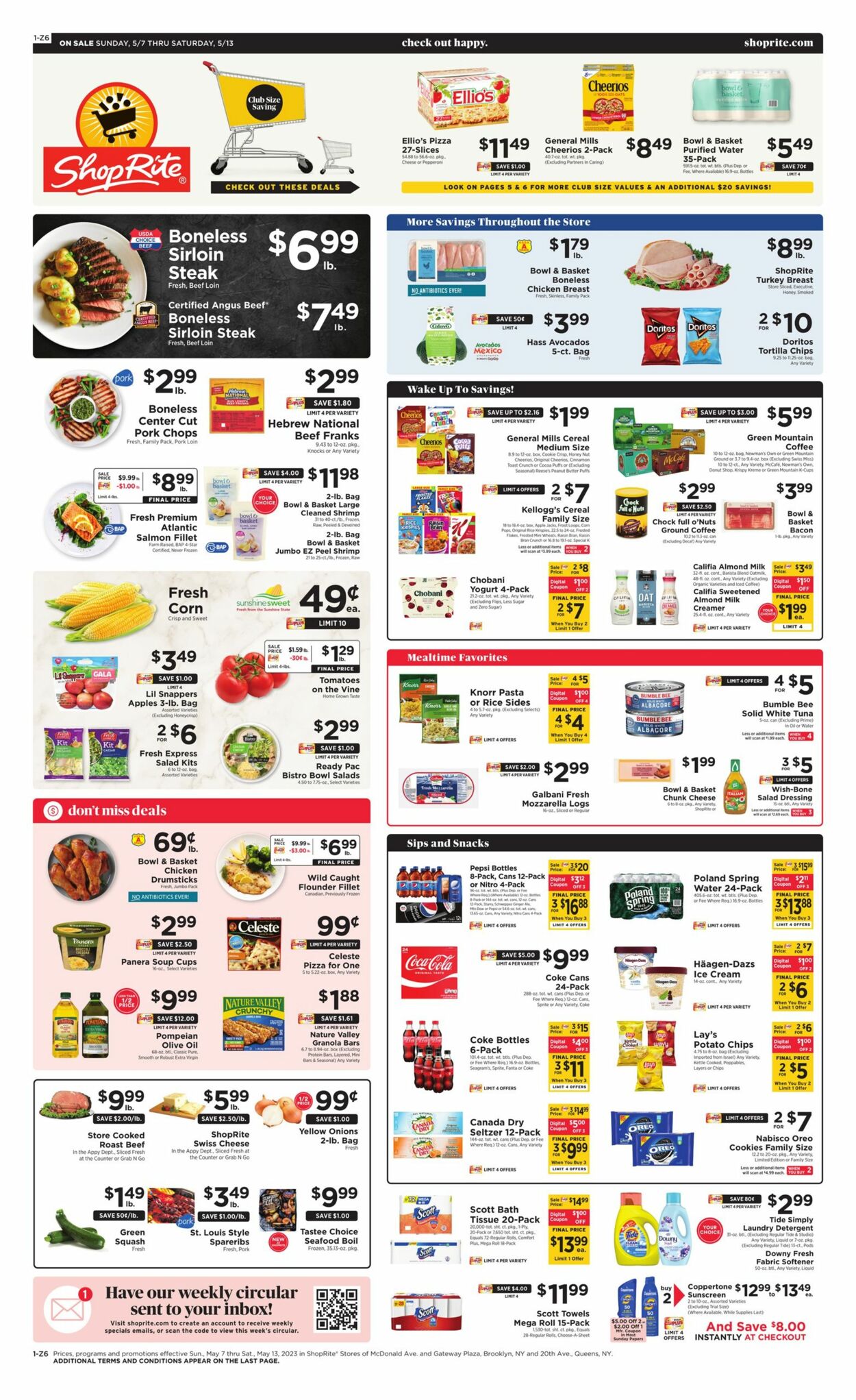 ShopRite Weekly Ad Circular - valid 05/07-05/13/2023