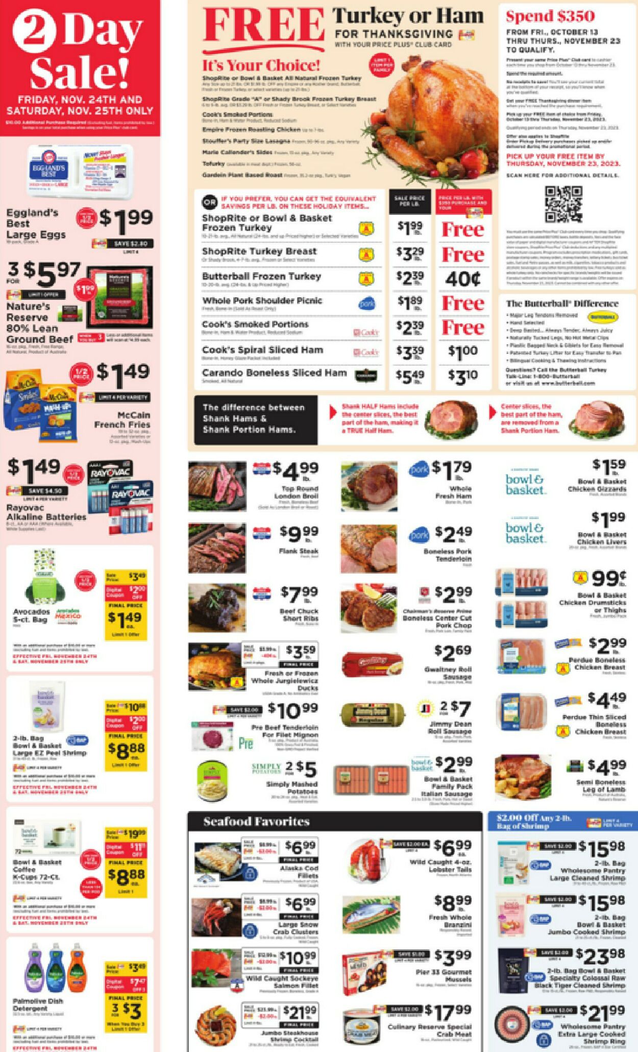 ShopRite Weekly Ad Circular - valid 11/17-11/23/2023 (Page 2)