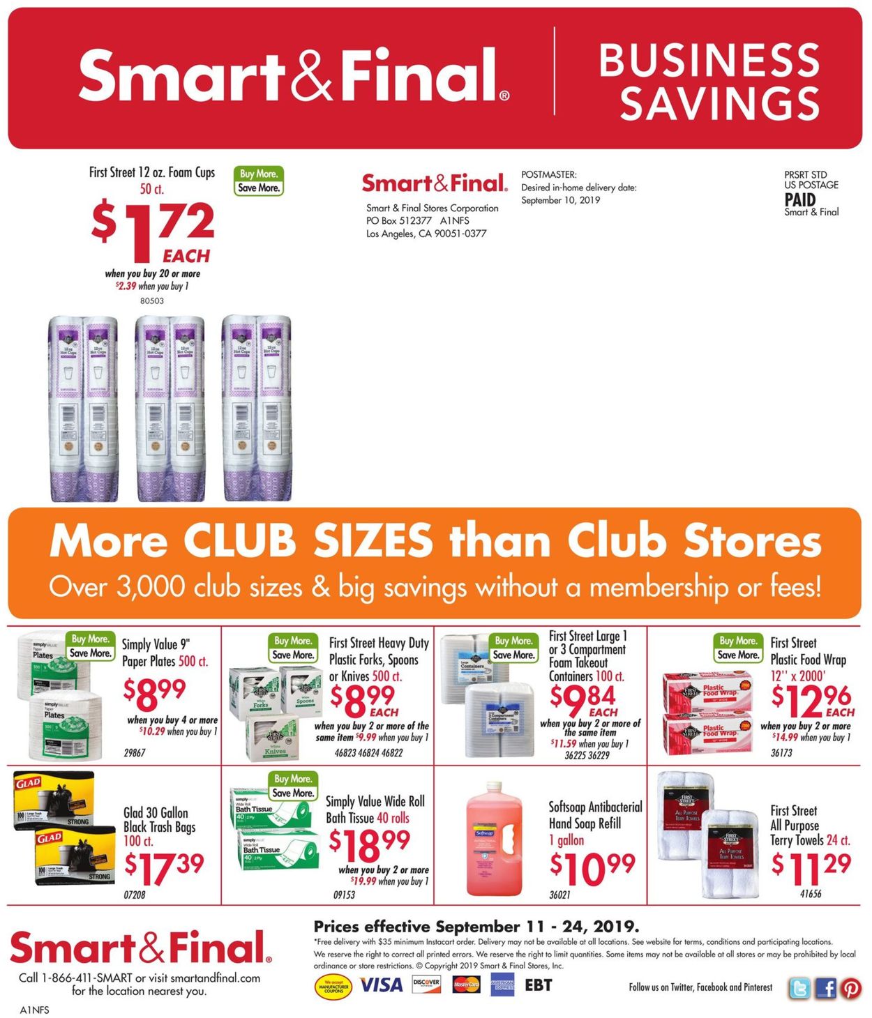 Smart and Final Weekly Ad Circular - valid 09/11-09/24/2019 (Page 2)