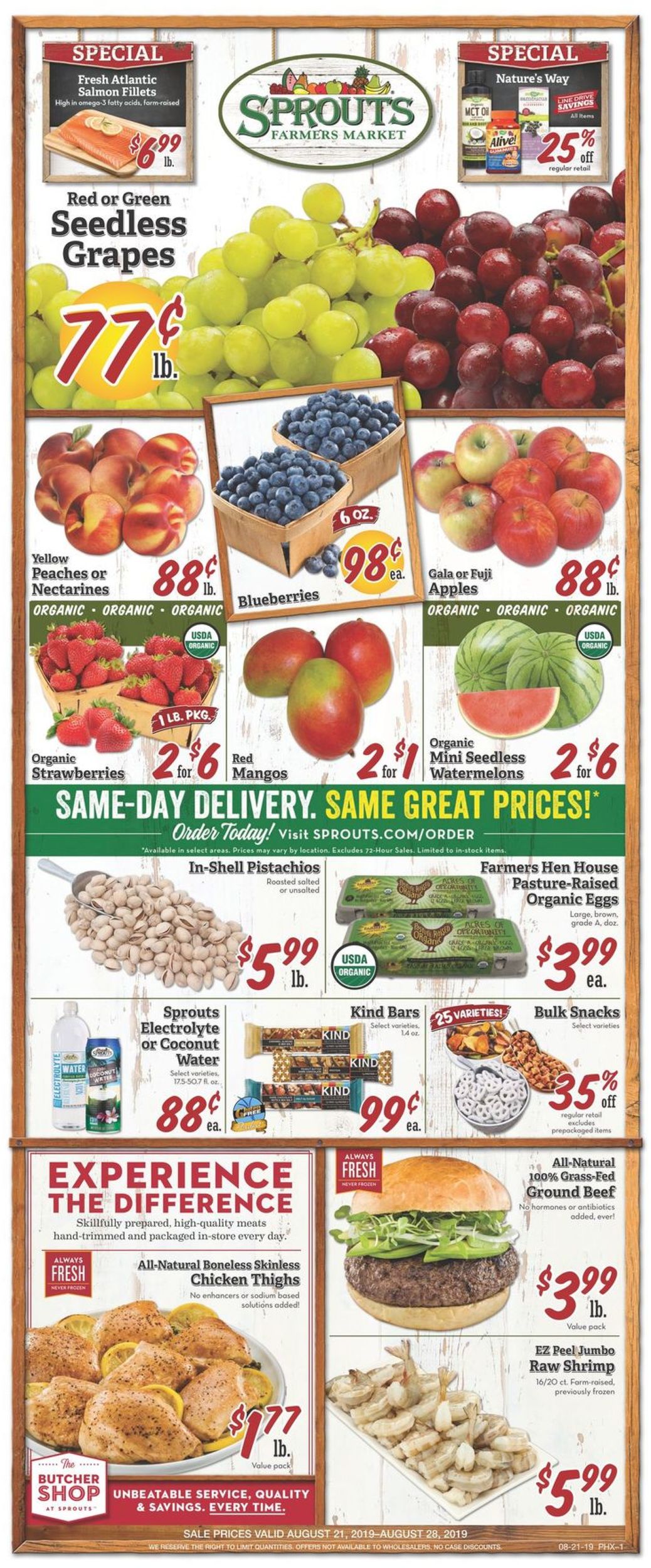 Sprouts Weekly Ad Circular - valid 08/21-08/28/2019