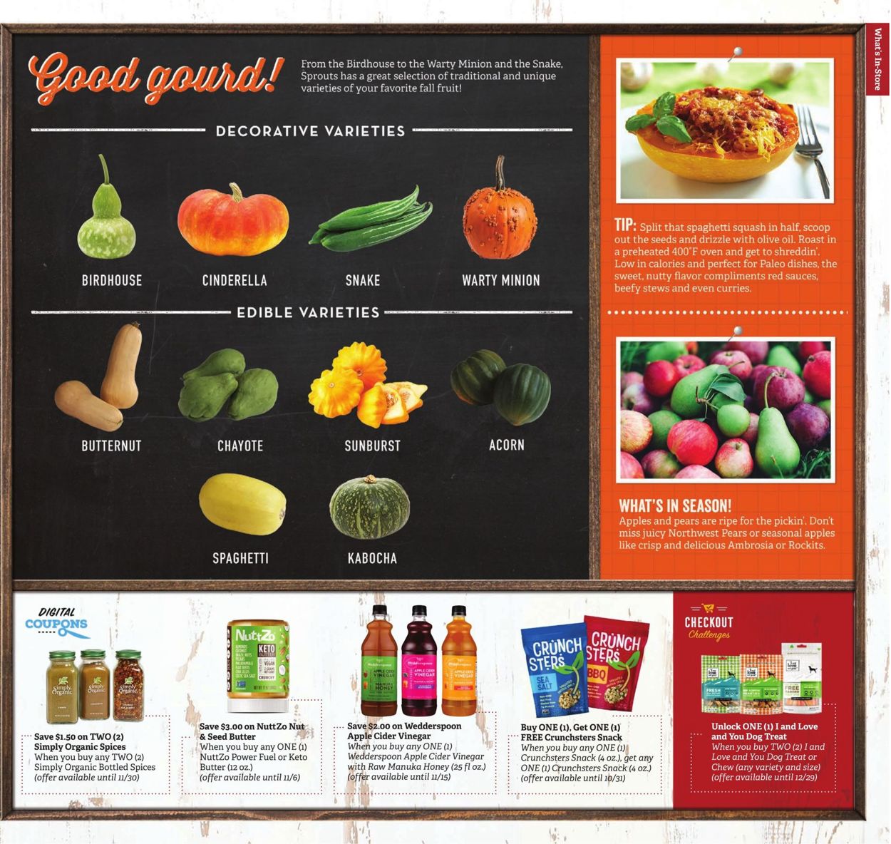 Sprouts Weekly Ad Circular - valid 09/25-10/29/2019 (Page 3)