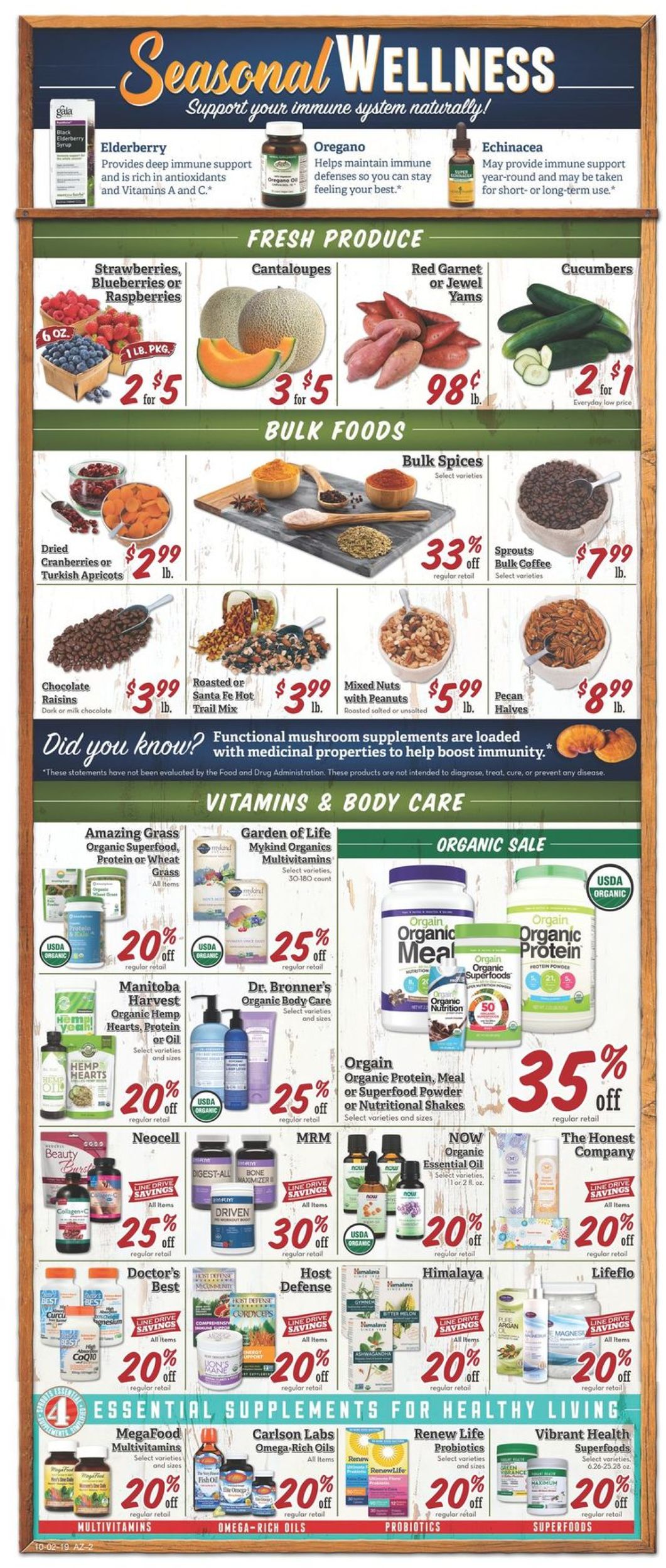 Sprouts Weekly Ad Circular - valid 10/02-10/09/2019 (Page 4)