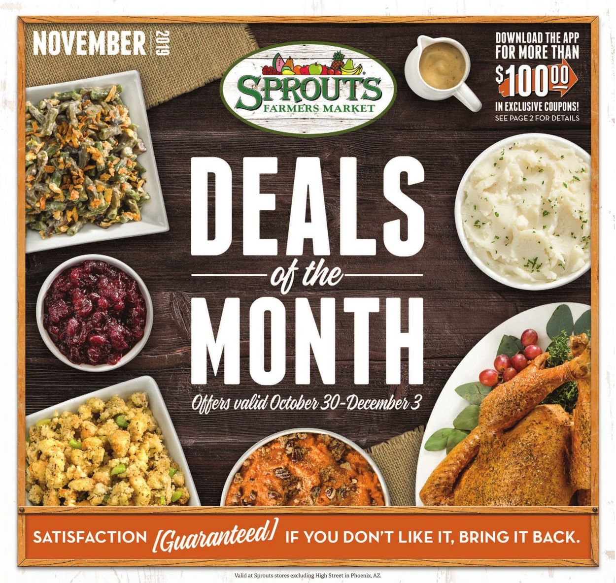 Sprouts Weekly Ad Circular - valid 10/30-12/03/2019