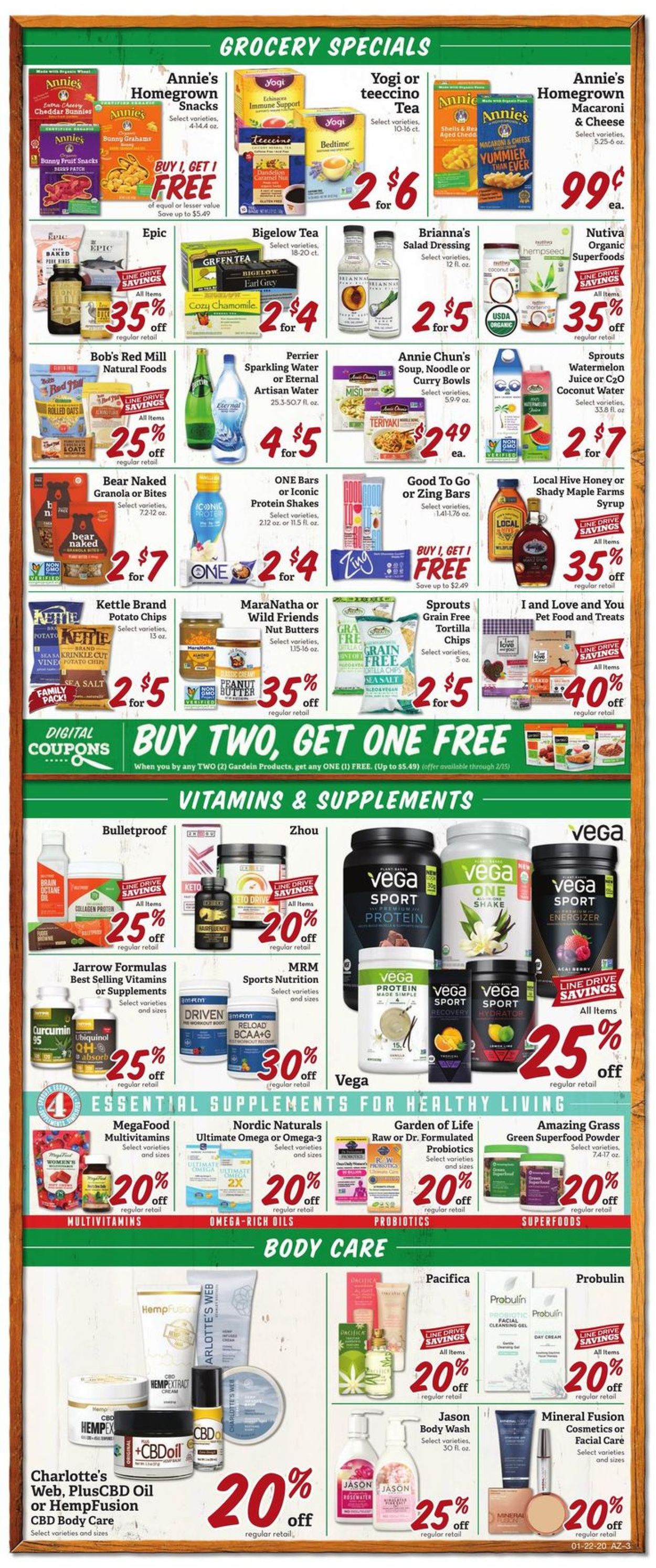Sprouts Weekly Ad Circular - valid 01/22-01/29/2020 (Page 3)