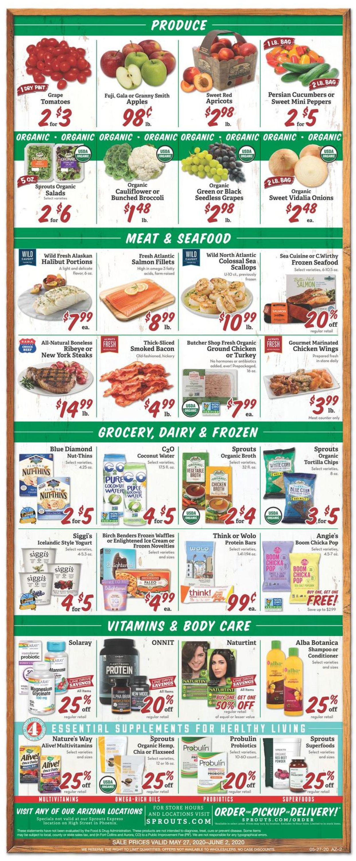 Sprouts Weekly Ad Circular - valid 05/27-06/02/2020 (Page 2)