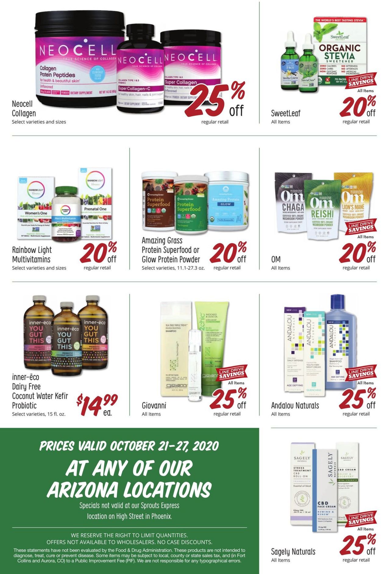 Sprouts Weekly Ad Circular - valid 10/21-10/27/2020 (Page 6)