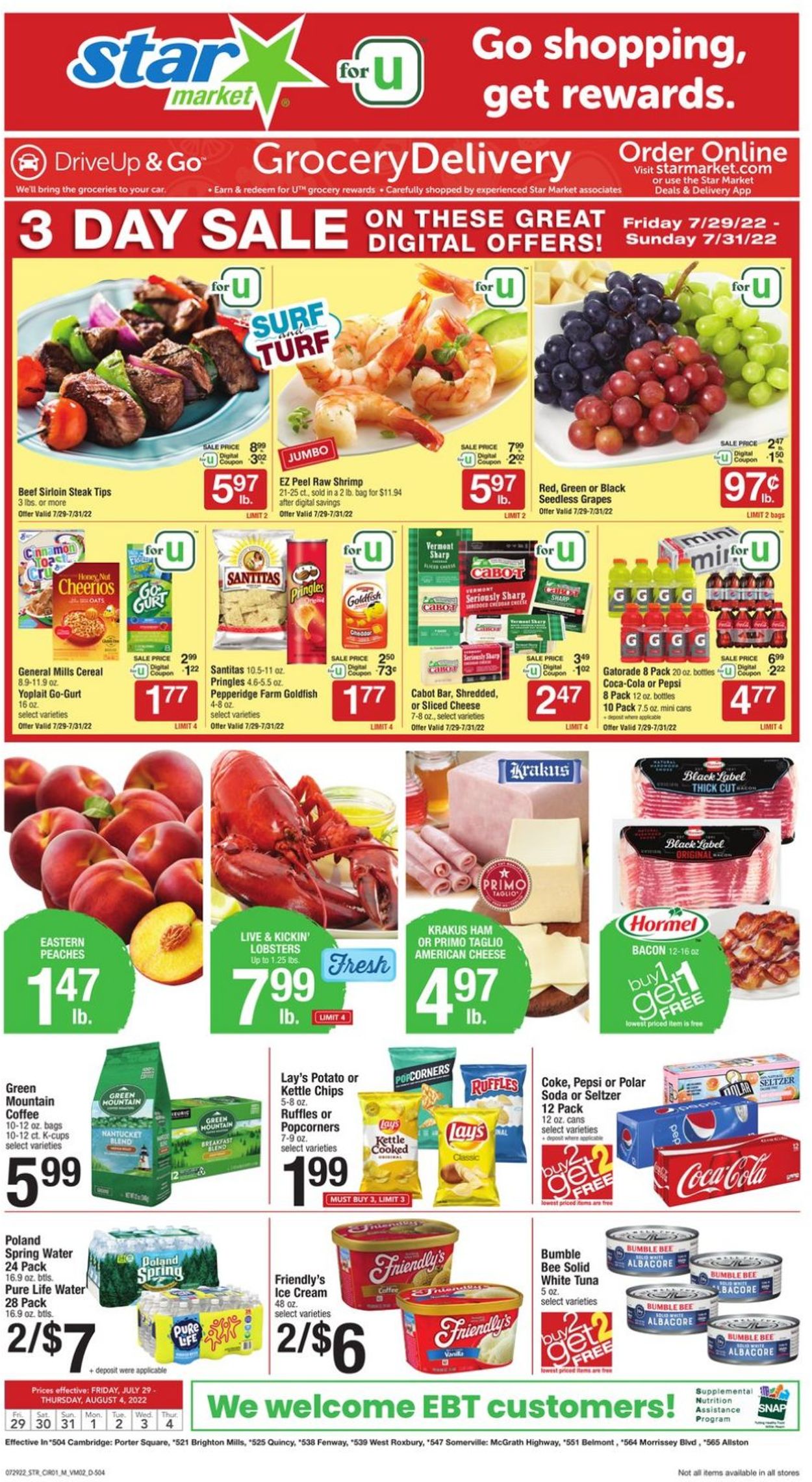 Star Market Weekly Ad Circular - valid 07/29-08/04/2022
