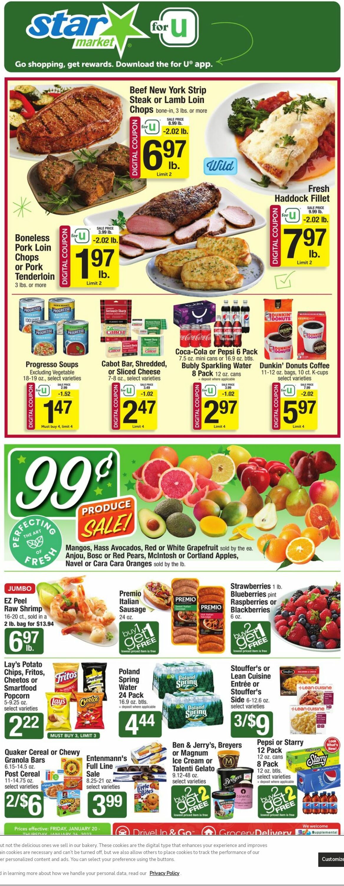 Star Market Weekly Ad Circular - valid 01/20-01/26/2023
